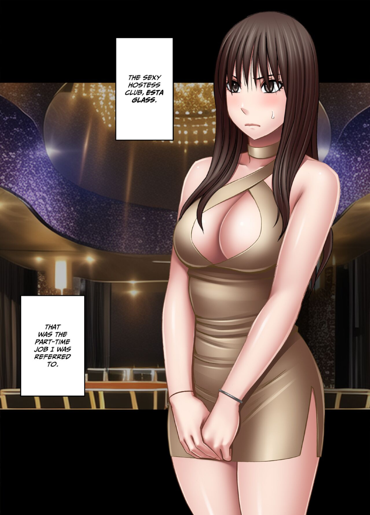 [Crimson] Fuuki Iinchou Fujiura Hinata Oppai Pub Hen | Public Morals Chairman Fujiura ~Boob Pub Chapter~ [CulturedCommissions]