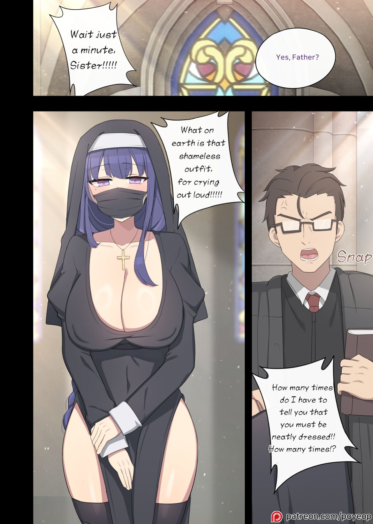 [poyeop] Novice Nun Raiden 1-2