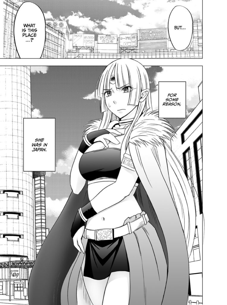 [Crimson] Isekai kara Yattekita Onna Maou-sama ga Charao no Daigakusei ni Yarareru Hanashi [ENG]
