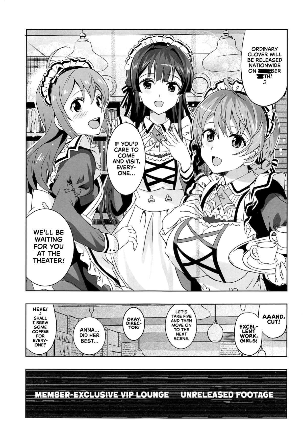 (C95) [Neko-bus Tei (Shaa)] Hypnosis Clover (THE IDOLM@STER MILLION LIVE!) [UncontrolSwitchOverflow]