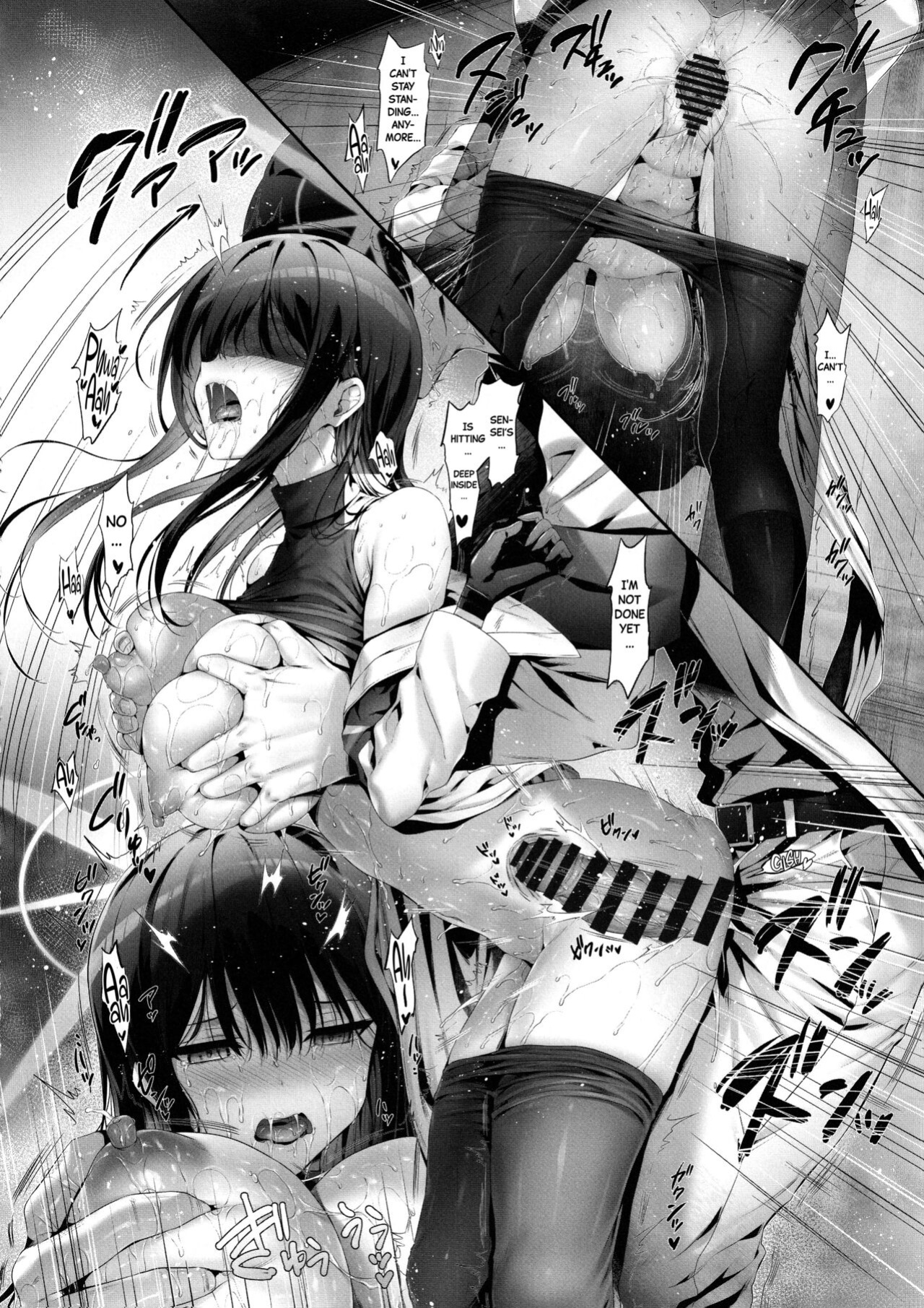 (C103) [Neko wa Manma ga Utsukushii (Hisasi)] Saori no Heso Pero Hon | A Book About Licking Saori's Belly Button (Blue Archive) [Black Grimoires]
