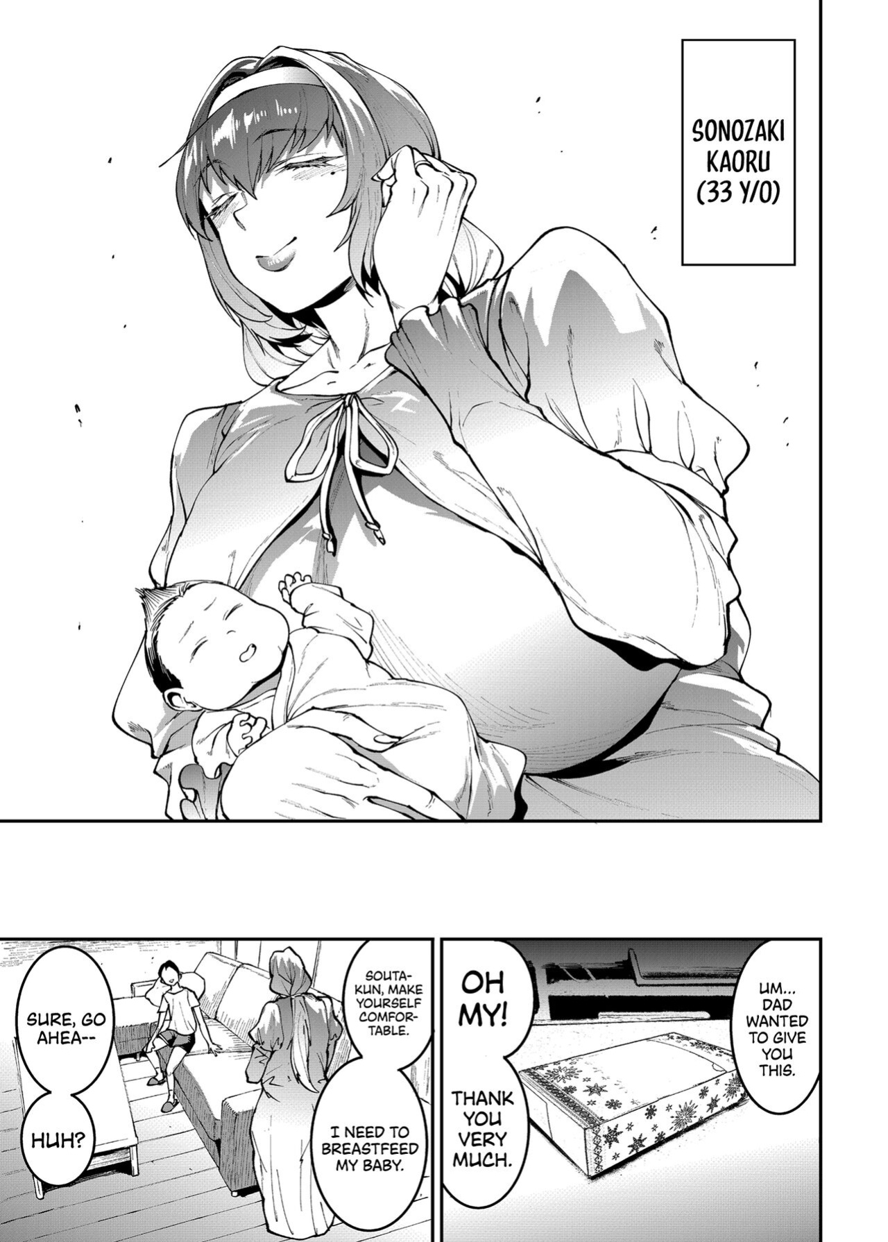 [ERECT TOUCH (Erect Sawaru)] Mama Mansion! Dainiwa 601 Goushitsu Sonosaki Kaoru (33) | Mama Mansion! ~Second Chapter, Room 601's Sonosaki Kaoru 33YO~
