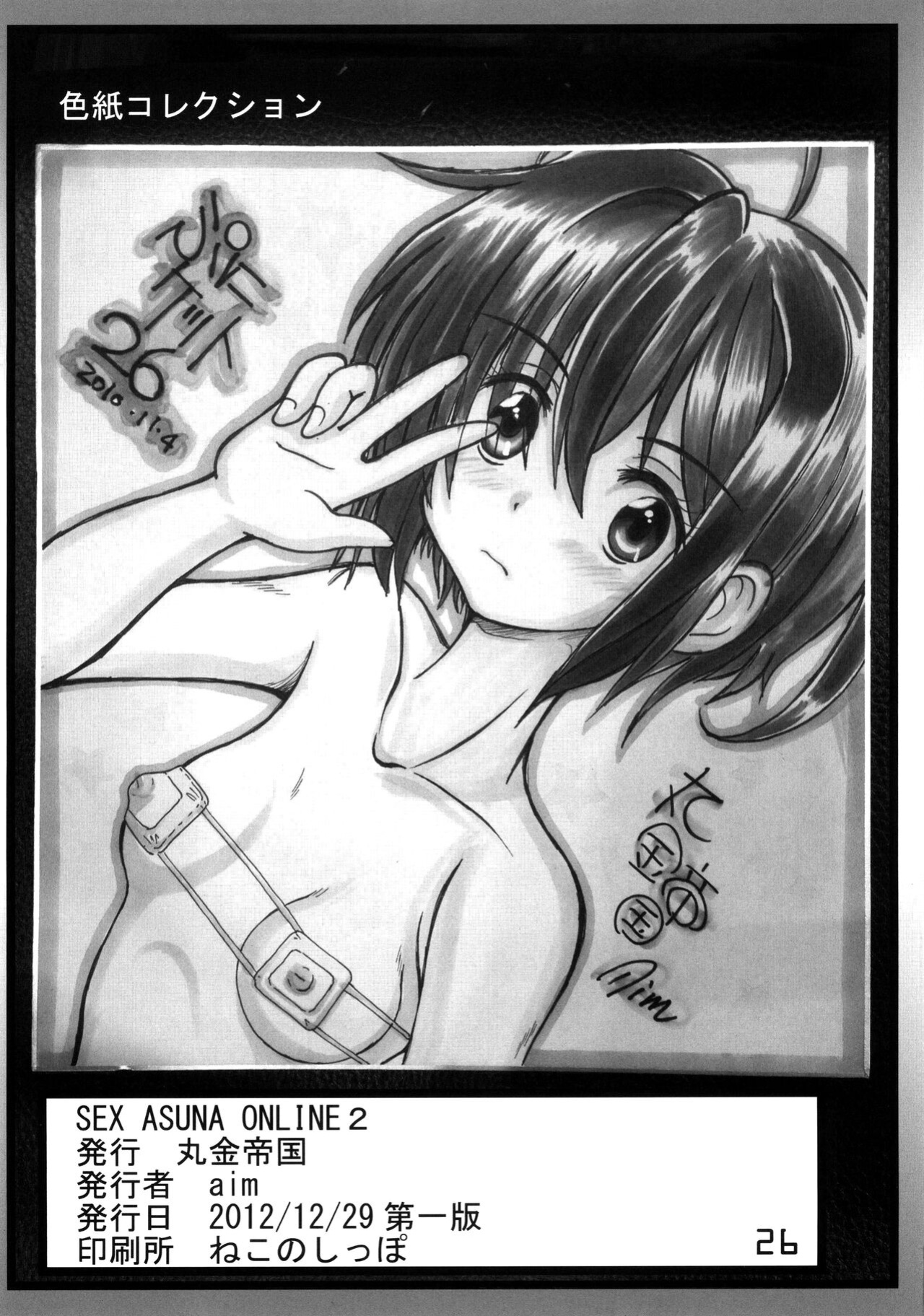 C82) [Marukane Teikoku (aim)] SEX ASUNA ONLINE 2