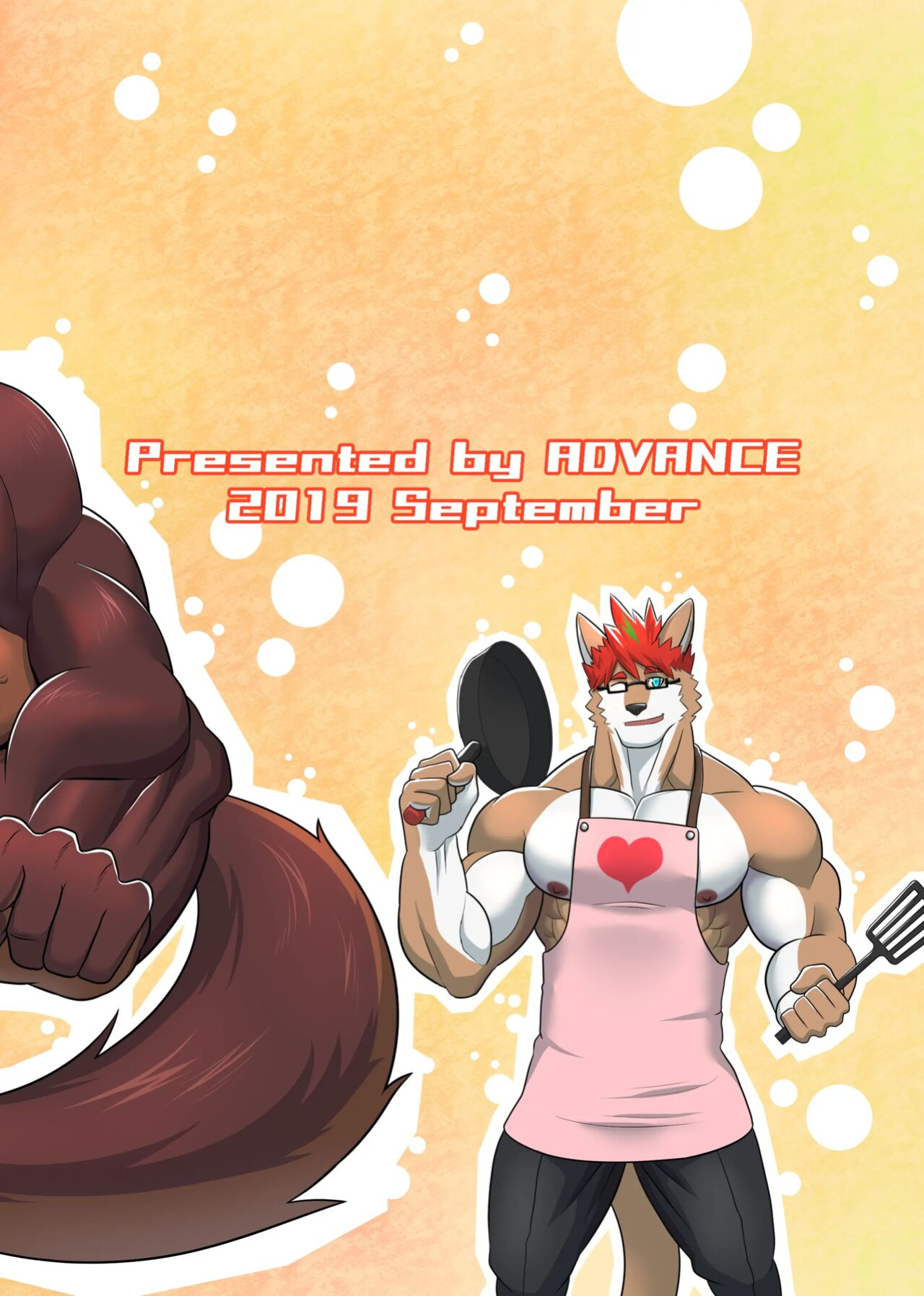 [ADVANCE (Sojin)] Wagaya no Aruji wa Kemo Hero!?|The Head of Our House is a Beast Hero?! [The_Masked_Kemoner]