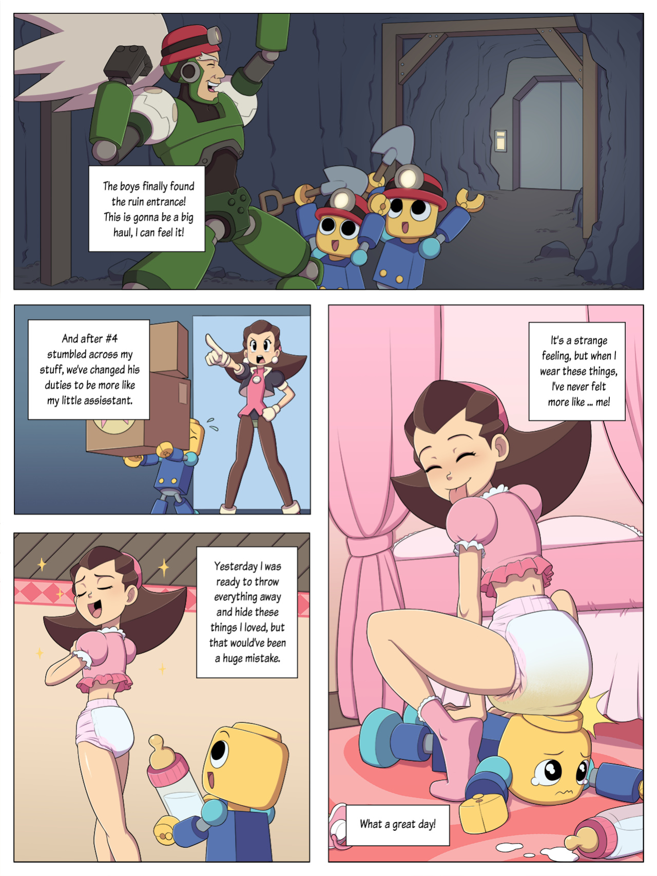 Artist - Pieceofsoap / Diary Of An Air Pirate - FULL COMIC