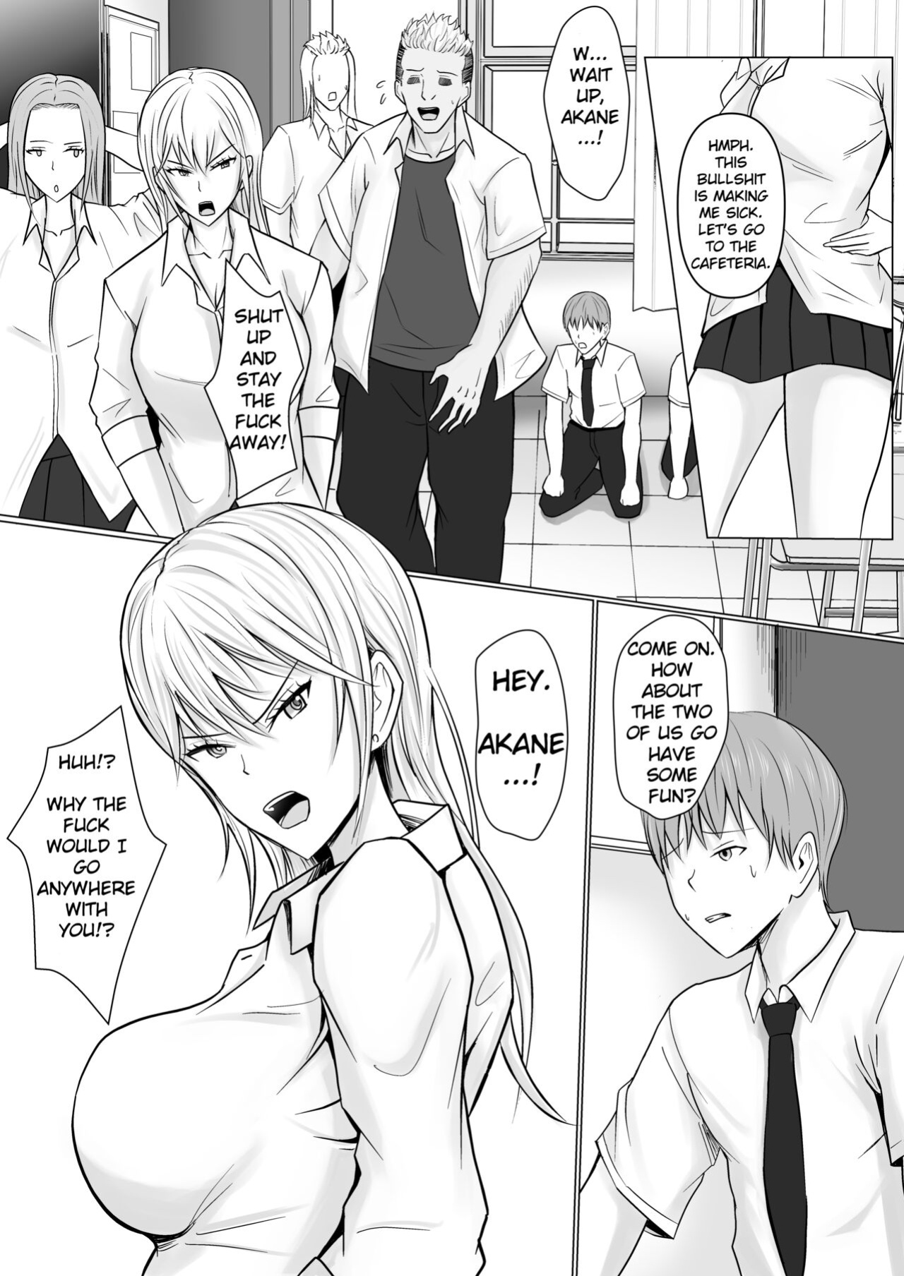 [Takino Mishin] Class no Yankee Joshi ni Hyoui | I Possessed the Class Yankee Girl