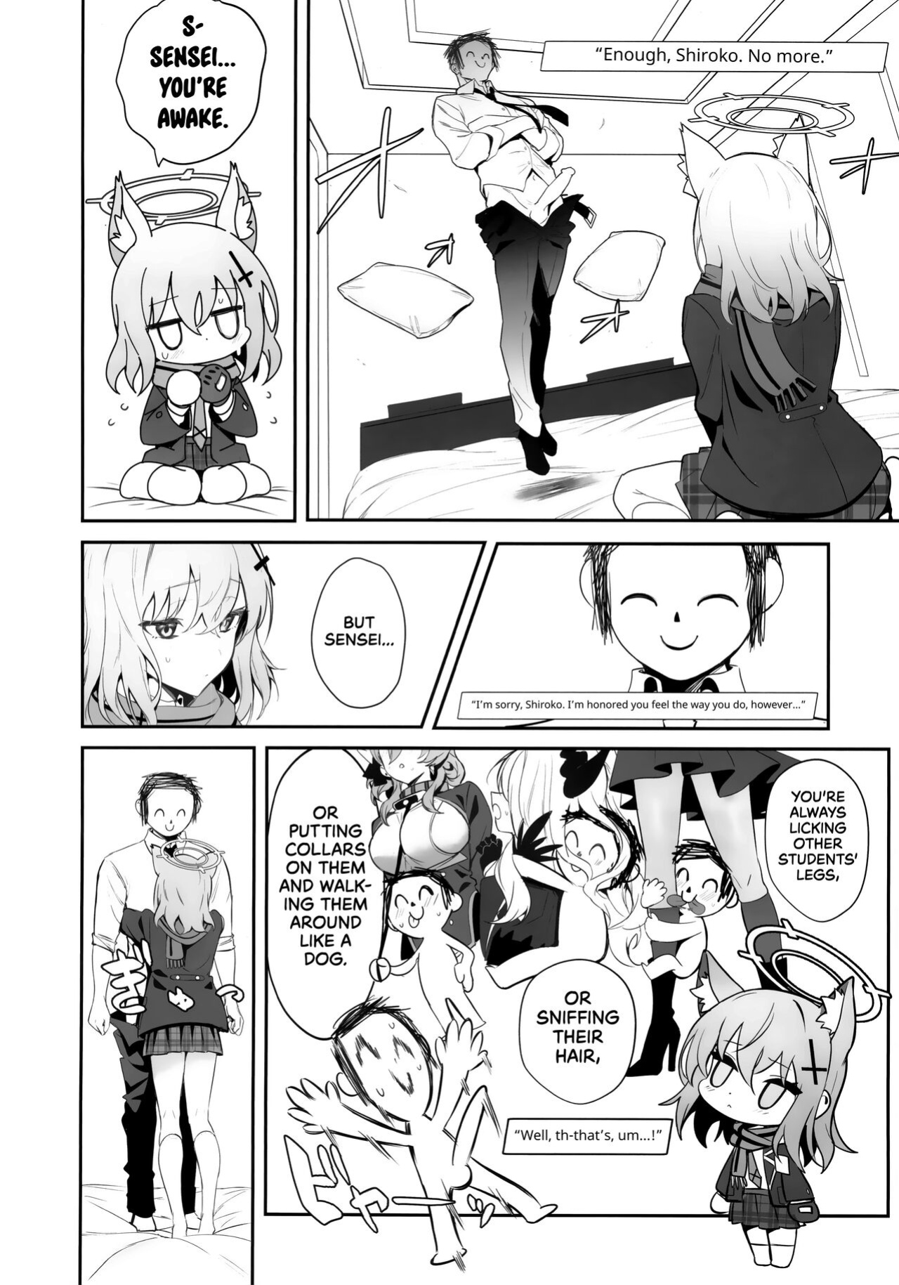 (C103) [Ulrich Laoshi (Ulrich)] ByuruAka～Seiyoku Tuyotuyo Shiroko to Rabuho Ecchi～ | Blyew Archive ~Being Taken To A Love Hotel By An EXTREMELY Horny Shiroko~ (Blue Archive) [head empty]