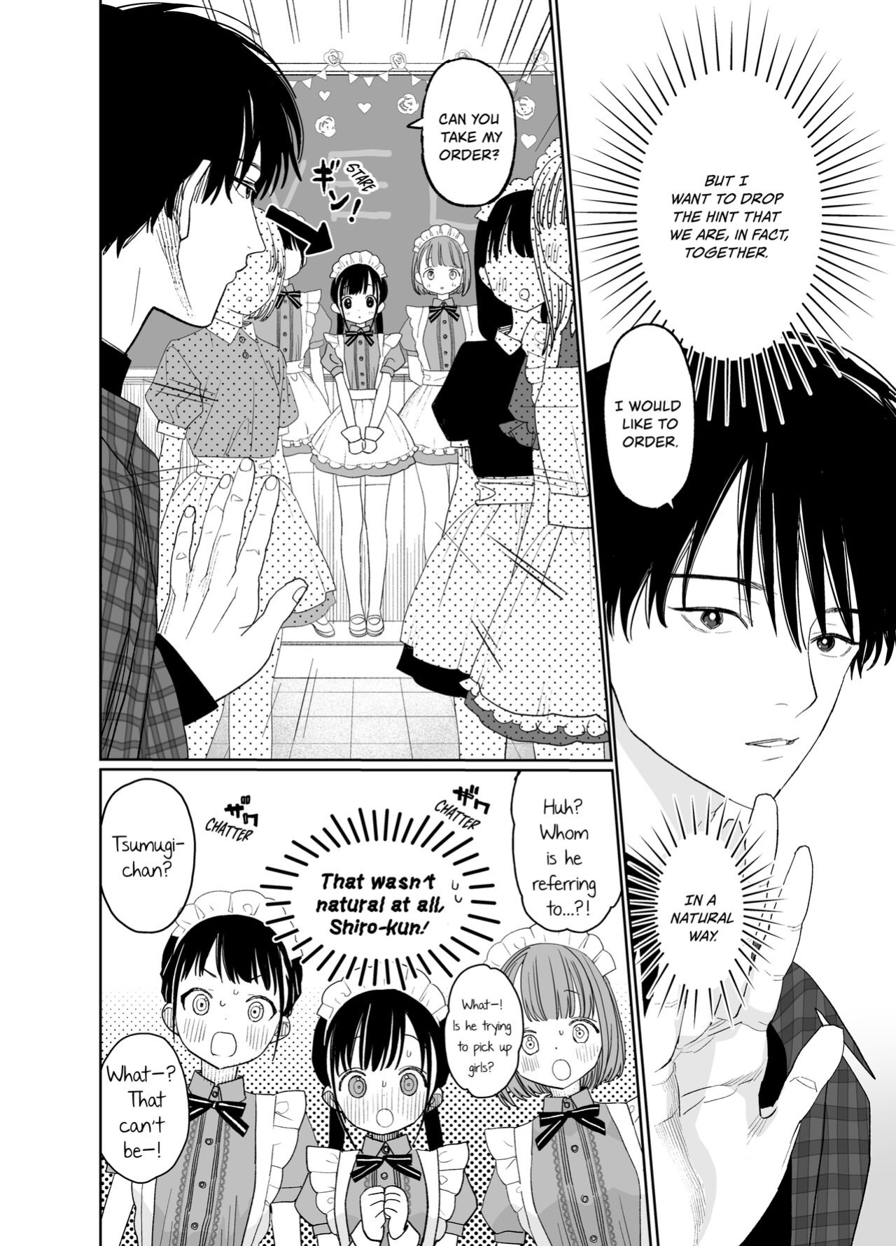 [S-Size (Shinachiku)] Matatabi-sou no Shiro-kun - Bunkasai no Maid-san | Shiro-kun from the Catnip Manor - The Maid at the Cultural Festival [Occult Buns]