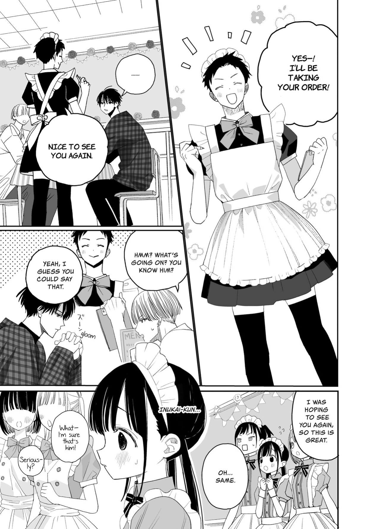 [S-Size (Shinachiku)] Matatabi-sou no Shiro-kun - Bunkasai no Maid-san | Shiro-kun from the Catnip Manor - The Maid at the Cultural Festival [Occult Buns]