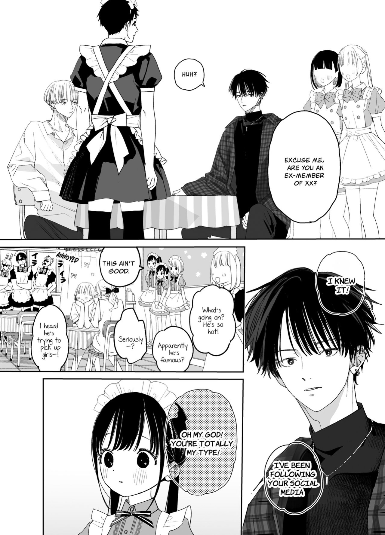 [S-Size (Shinachiku)] Matatabi-sou no Shiro-kun - Bunkasai no Maid-san | Shiro-kun from the Catnip Manor - The Maid at the Cultural Festival [Occult Buns]