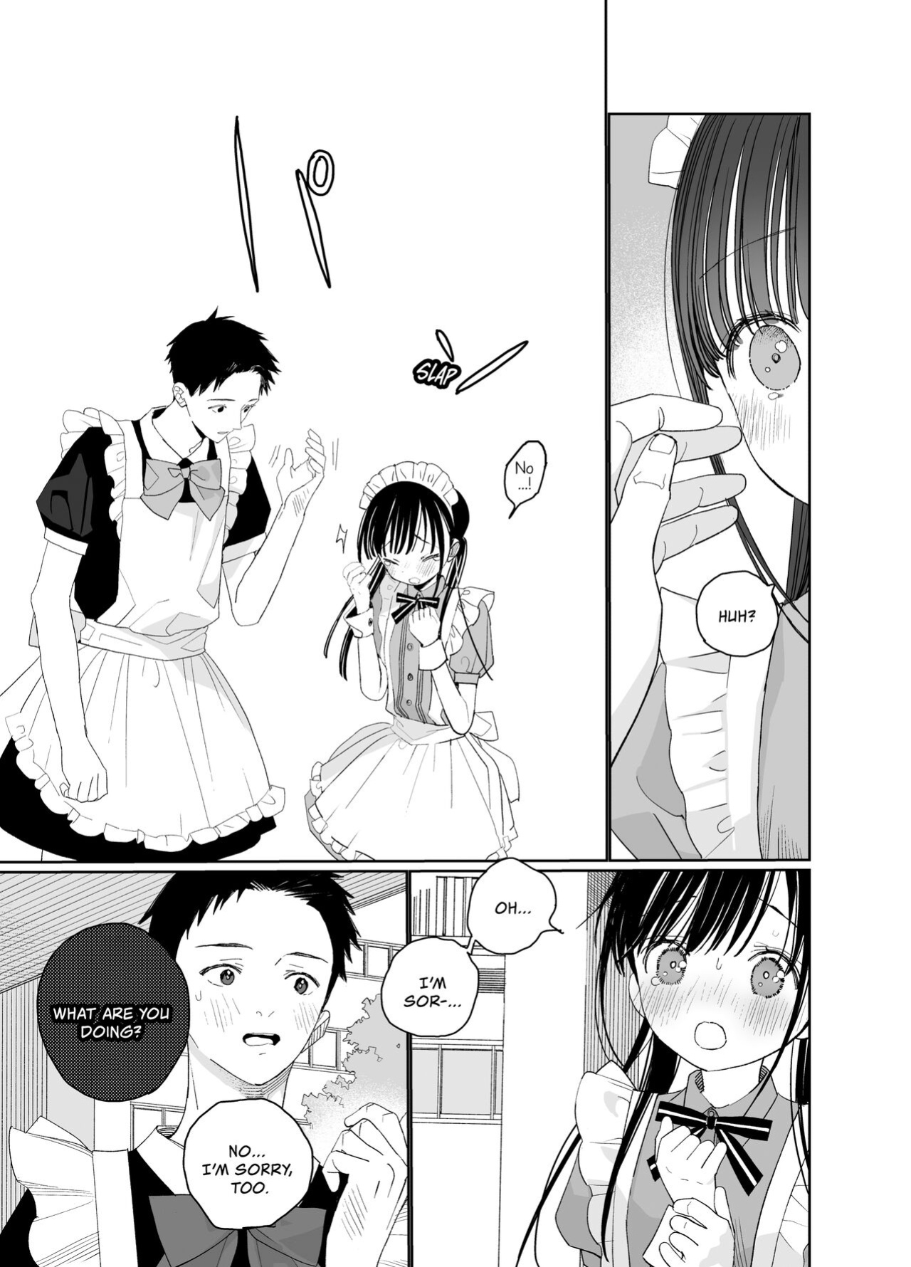 [S-Size (Shinachiku)] Matatabi-sou no Shiro-kun - Bunkasai no Maid-san | Shiro-kun from the Catnip Manor - The Maid at the Cultural Festival [Occult Buns]
