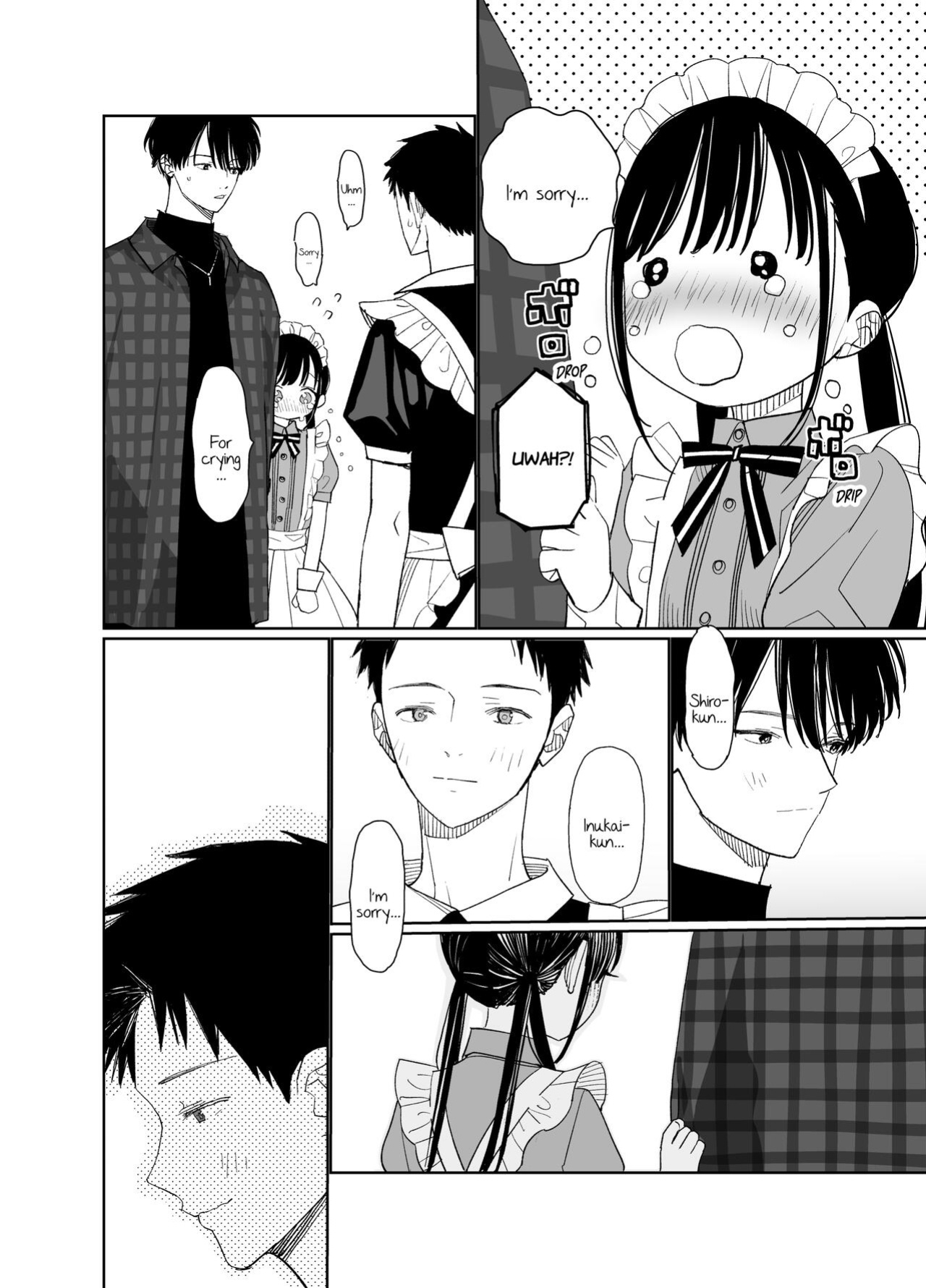 [S-Size (Shinachiku)] Matatabi-sou no Shiro-kun - Bunkasai no Maid-san | Shiro-kun from the Catnip Manor - The Maid at the Cultural Festival [Occult Buns]