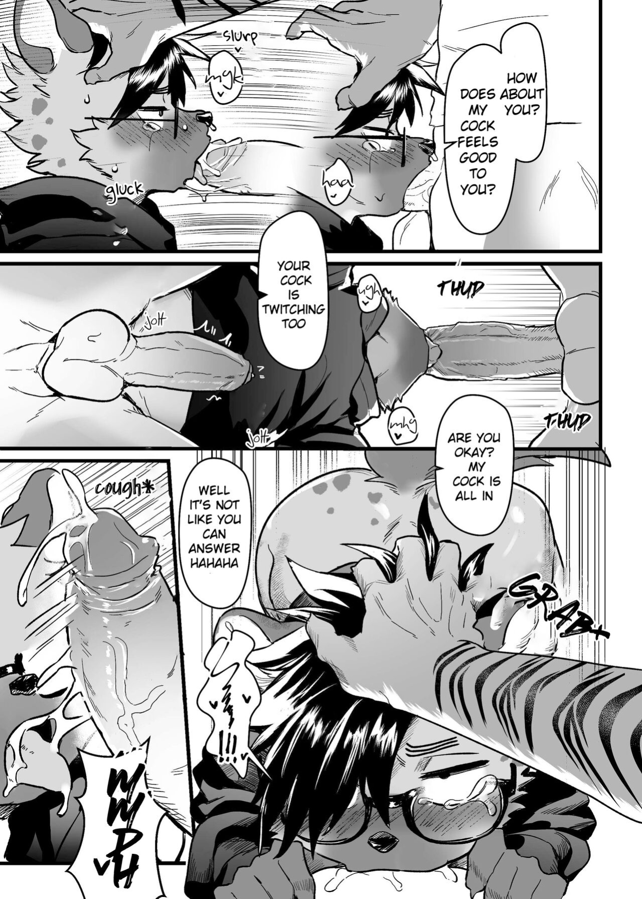 [HARD DROP (Mada Tarou)] SIZE DIFFERENCE [ENG] [DECENSORED] INCOMPLETED