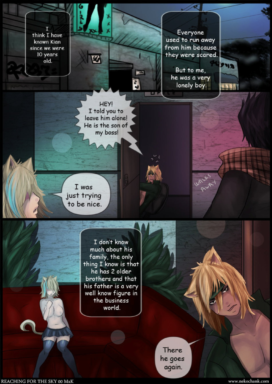[Nekochank | Kian Jimenez] Reaching for the sky 00 MxK [Eng]