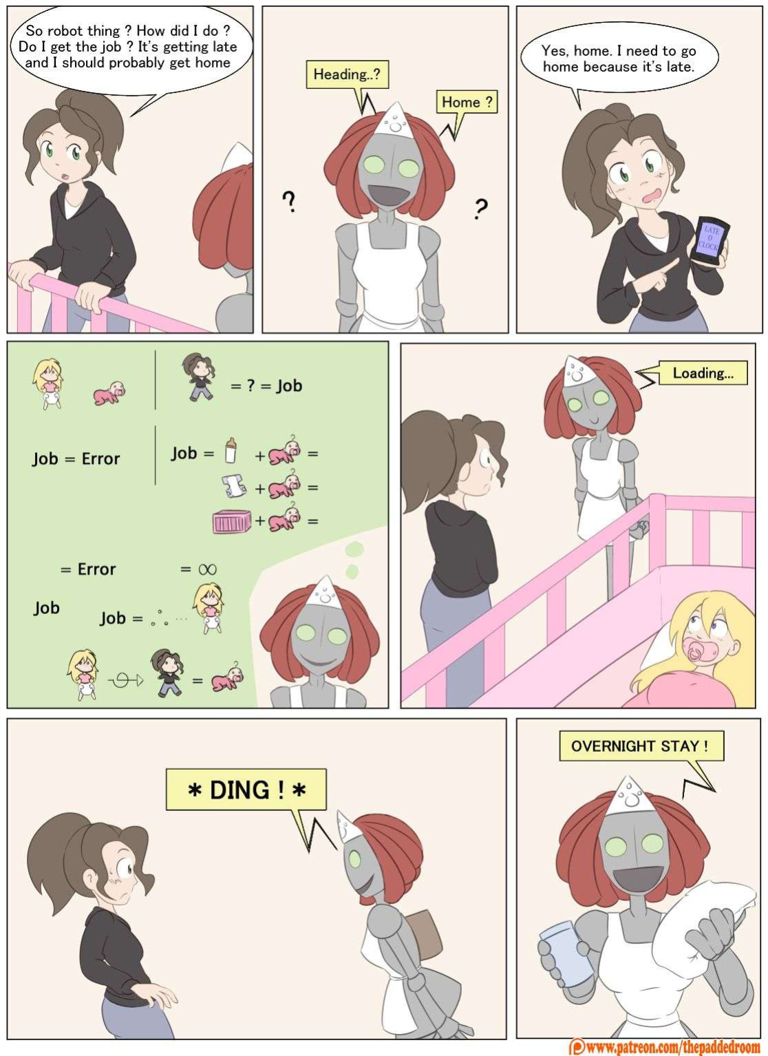 [Carotte - ThePaddedRoom] The nursery machine - COMIC