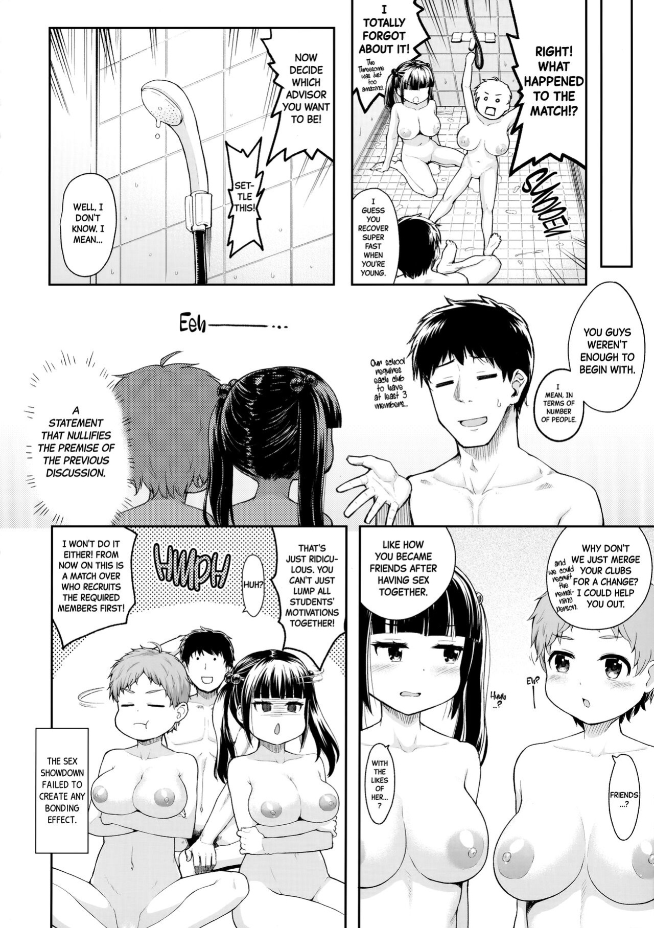 (COMIC1☆19) [Saboten Binta (Kawakami Kou)] Soudatsu! Komon no Sensei | Showdown! for the Assvisor Sensei [Black Grimoires]