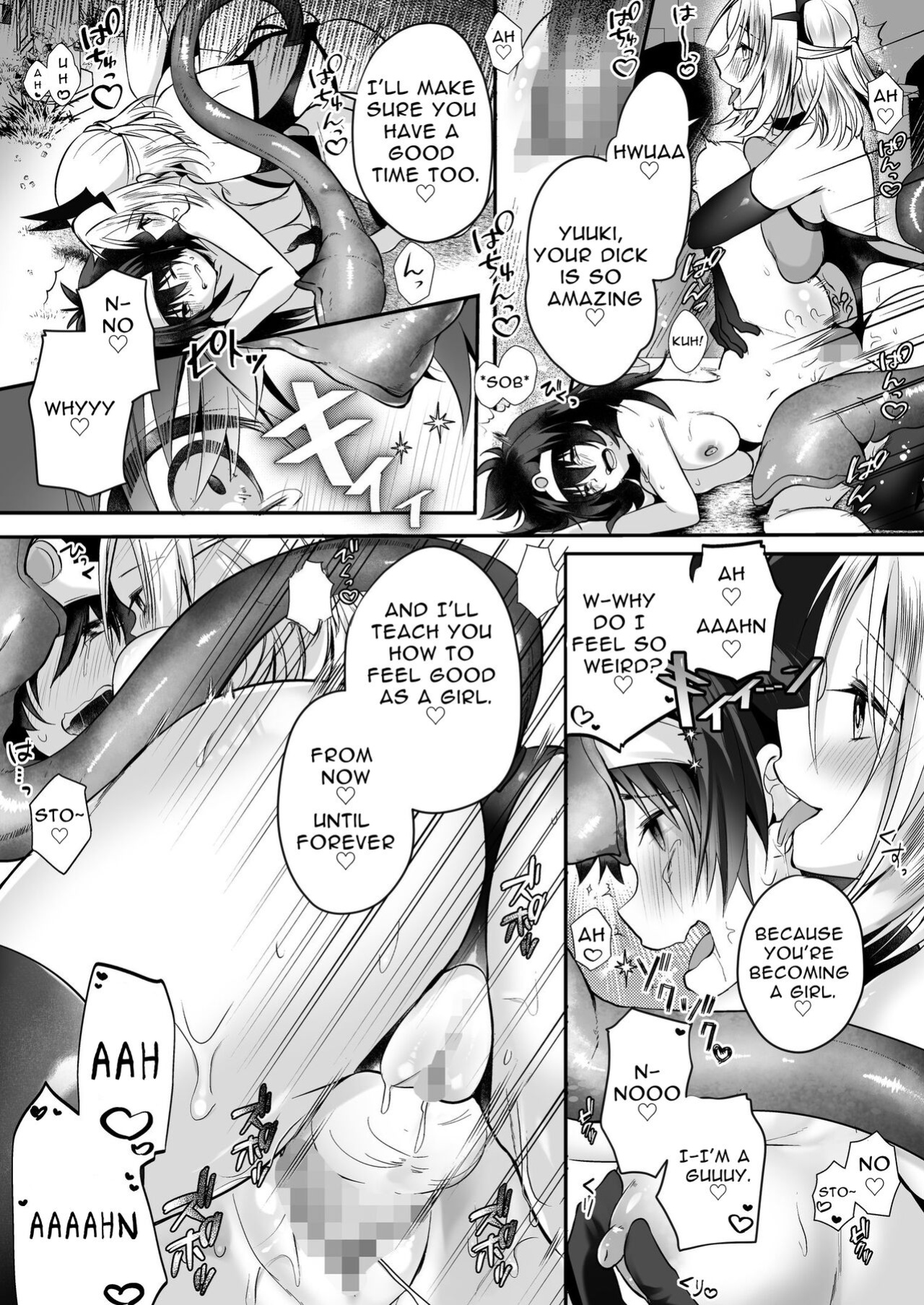 [Seika Kairaku Shoten (Eltoria, Rurimaru)] Yami Ochi Sister no Marunomi Kairaku Osen ~NTR Shi ni kuru Yatsu Zenin Marunomi Sureba Watashi no Kachida yo ne~ | Vore Pleasure Contamination of a Darkly Corrupted Cleric