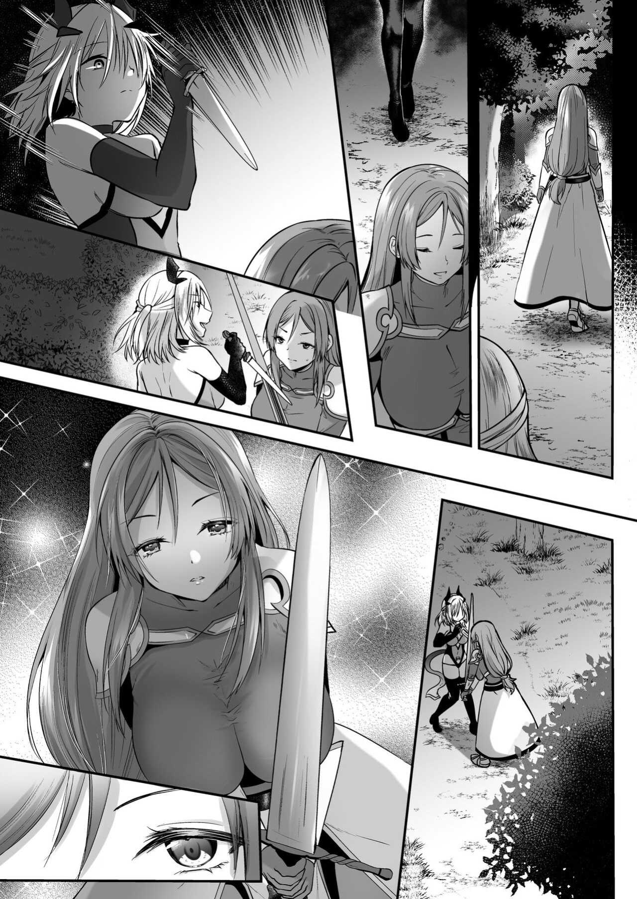 [Seika Kairaku Shoten (Eltoria, Rurimaru)] Yami Ochi Sister no Marunomi Kairaku Osen ~NTR Shi ni kuru Yatsu Zenin Marunomi Sureba Watashi no Kachida yo ne~ | Vore Pleasure Contamination of a Darkly Corrupted Cleric