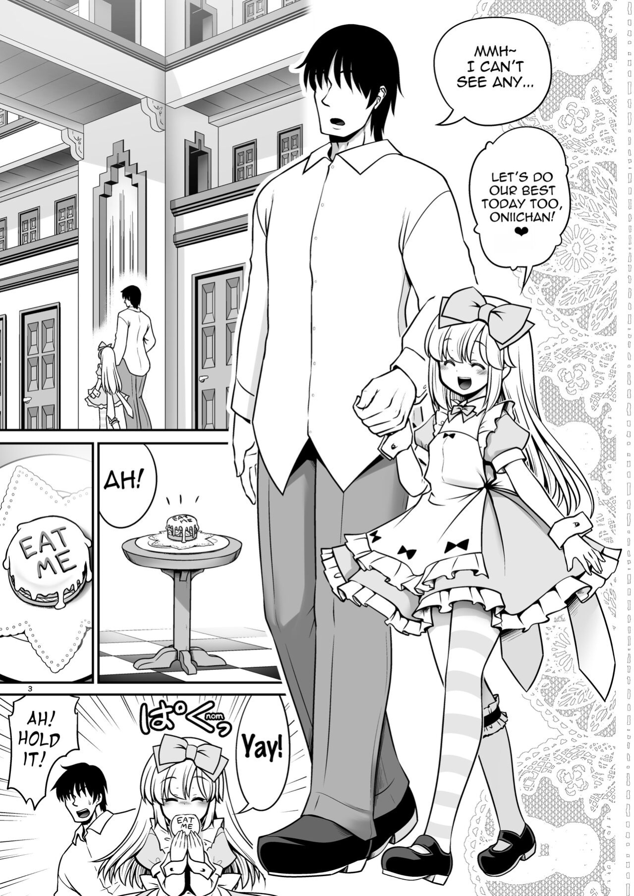 [Yosutebito na Mangakaki (Tomoki Tomonori)] Ecchi na Gedoku ni Hamacchatte Jibun kara Doku o Ukeru Komatta Alice (Alice in Wonderland) {Mant}