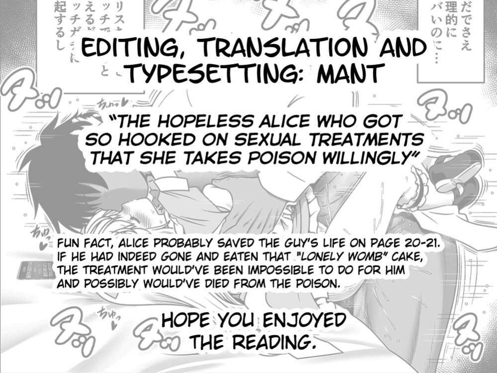 [Yosutebito na Mangakaki (Tomoki Tomonori)] Ecchi na Gedoku ni Hamacchatte Jibun kara Doku o Ukeru Komatta Alice (Alice in Wonderland) {Mant}