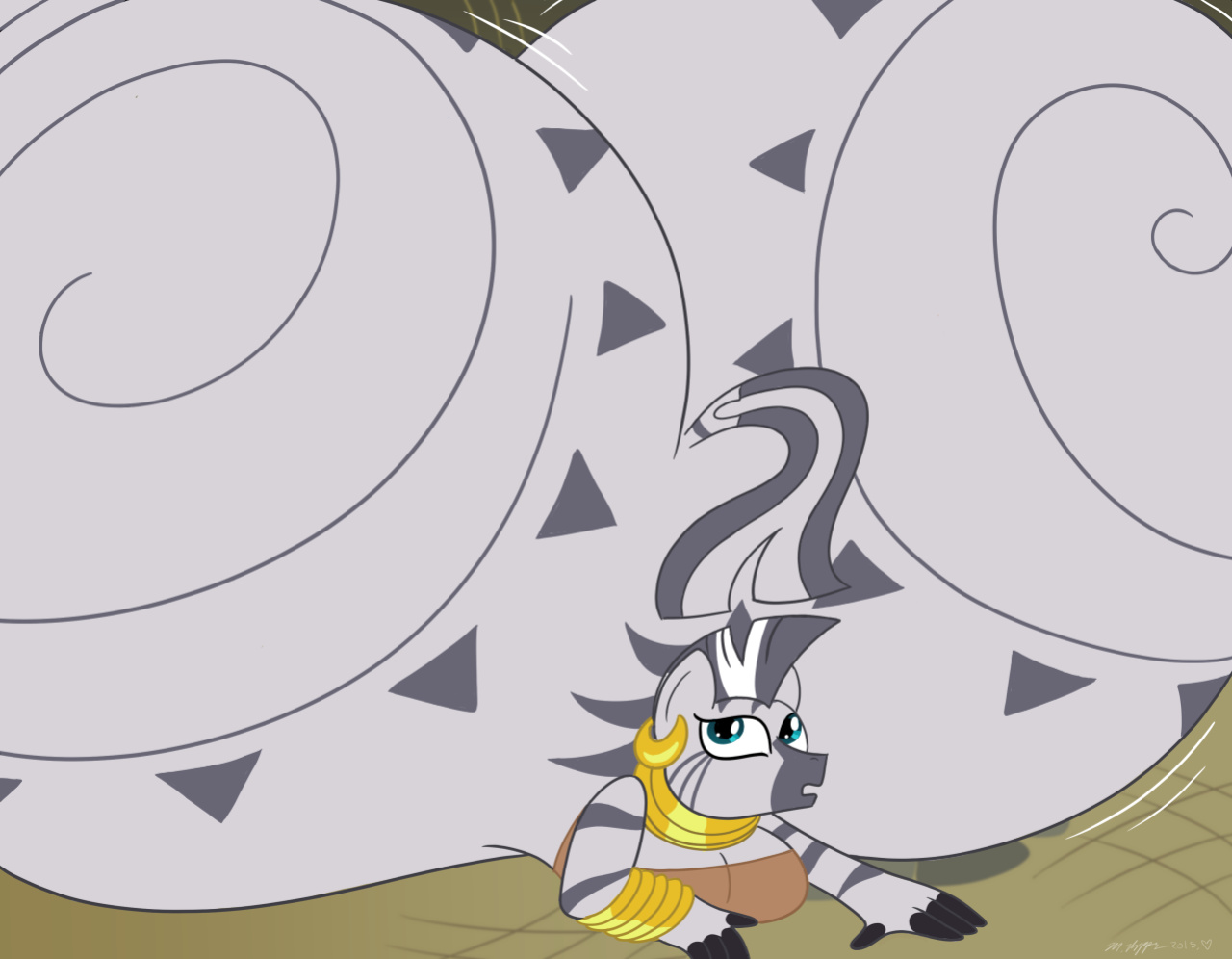 [Necrofeline] Zecora Big Booty Growth Comic (Completed)