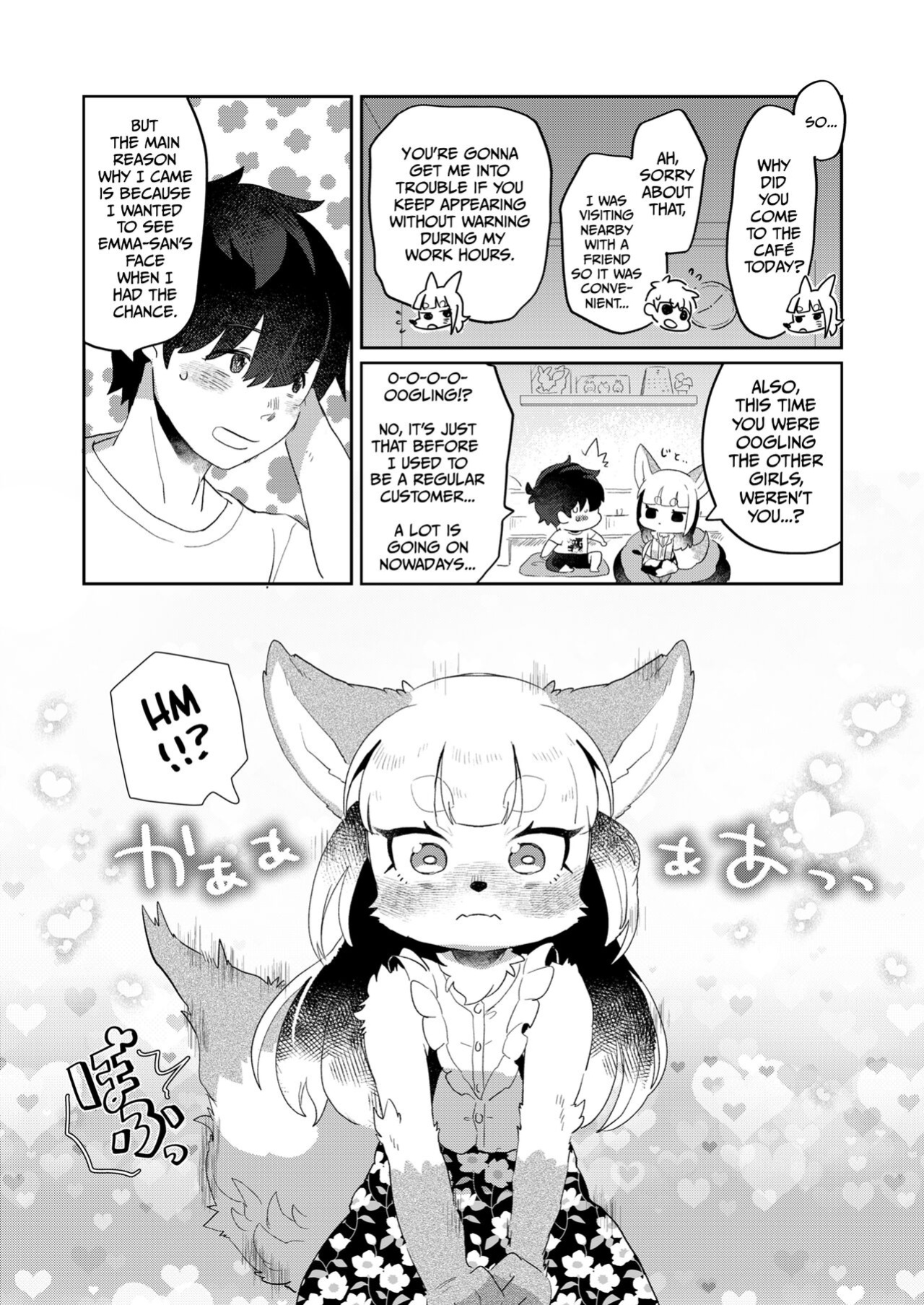 (Kemoket 12) [moffle (mabo)] Kimi no Shippo wo Mofuritai! | I Want to Pet Your Tail Too! [Haj3]