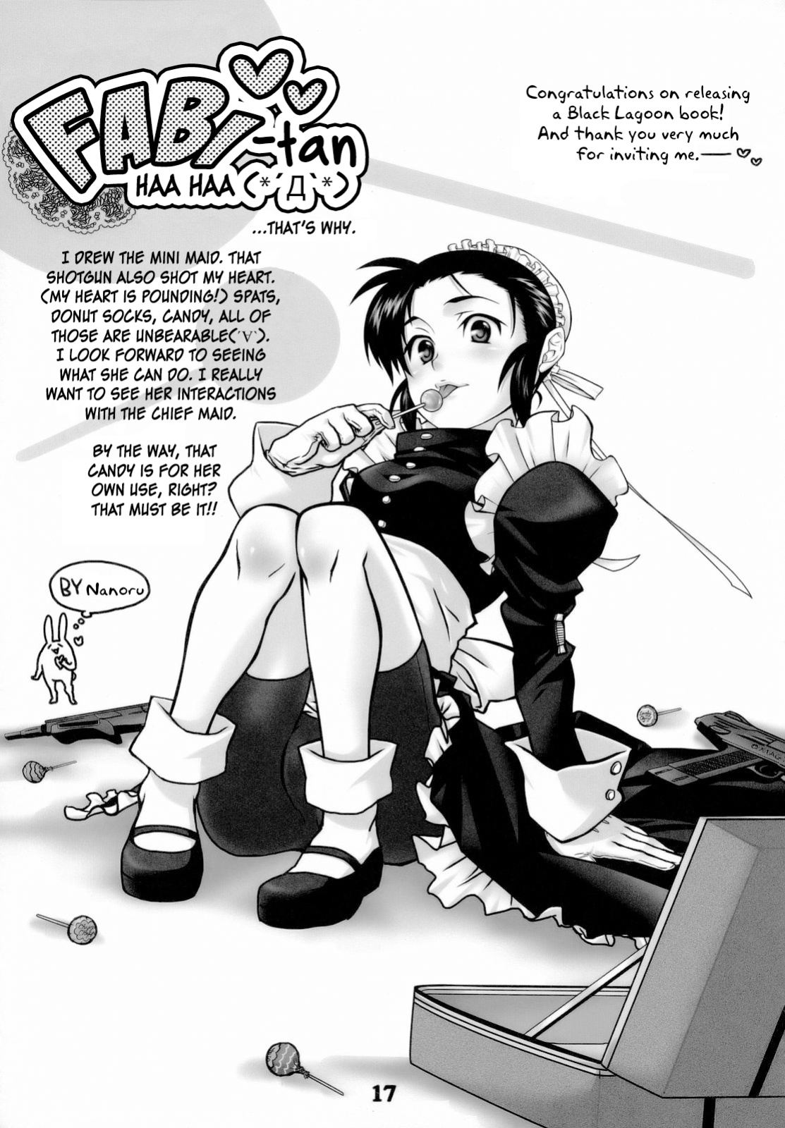 (C71) [Bullet Ballet (Amano Kazumi, ISANA)] Black Sheep (BLACK LAGOON) [EHCOVE]