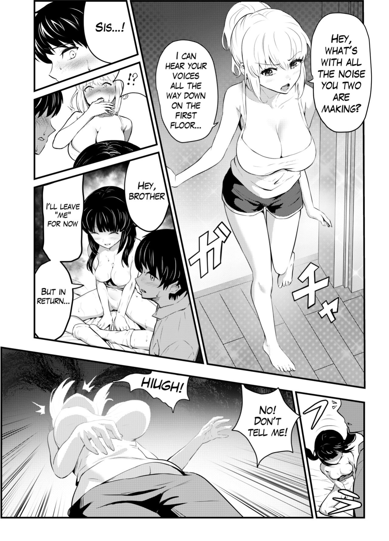 【8p Commission Manga / English / Illustration: Mishima Psycho】Double Sister Possession