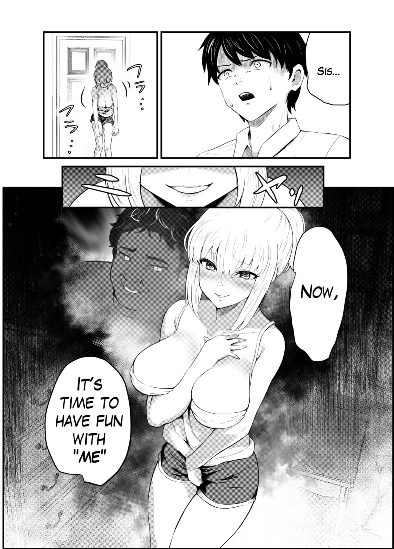 【8p Commission Manga / English / Illustration: Mishima Psycho】Double Sister Possession