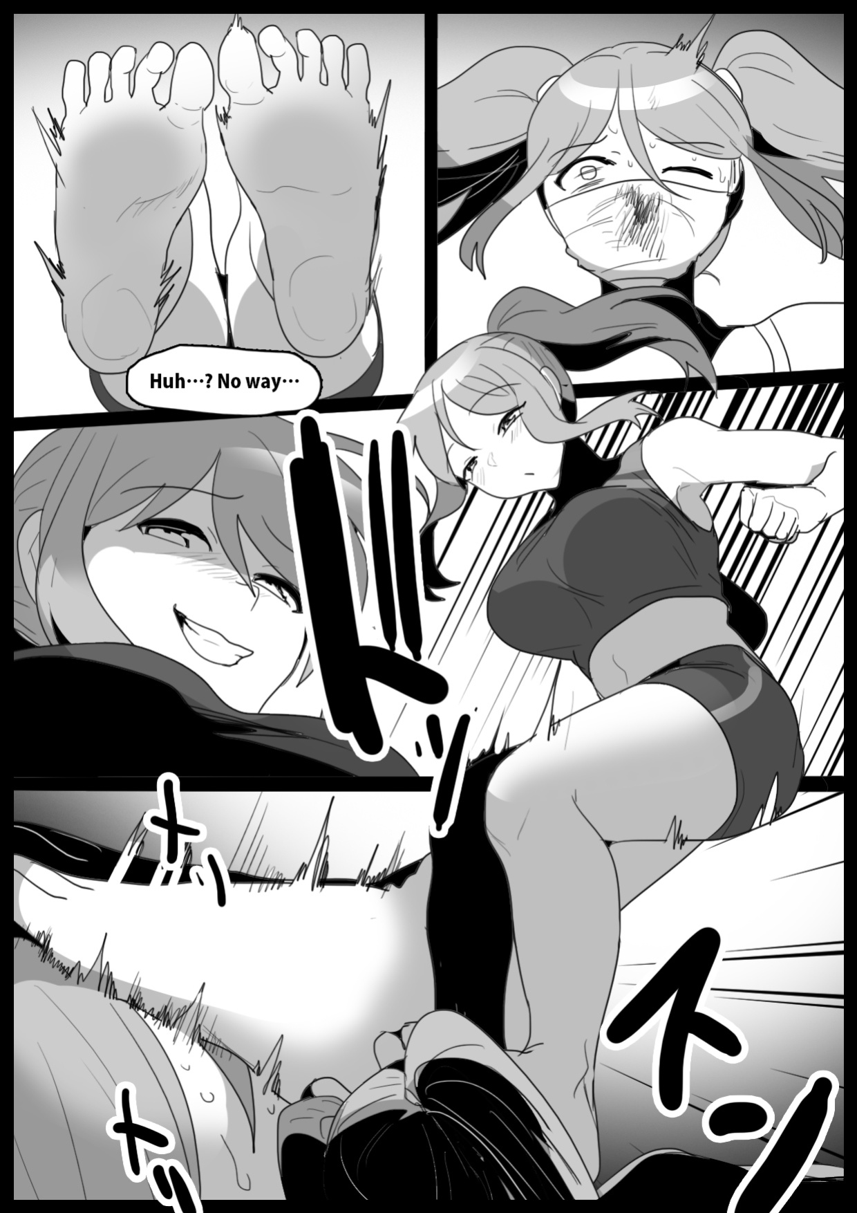 [The Nation of Head Scissors, Toppogi] Girls Beat! Plus Moe vs Rie