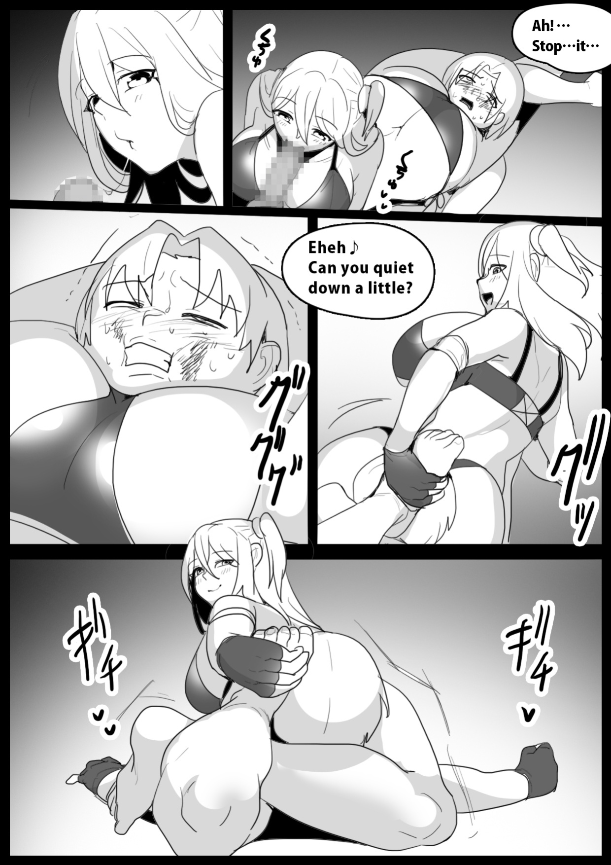 [The Nation of Head Scissors, Toppogi] Girls Beat! Plus vs Saki
