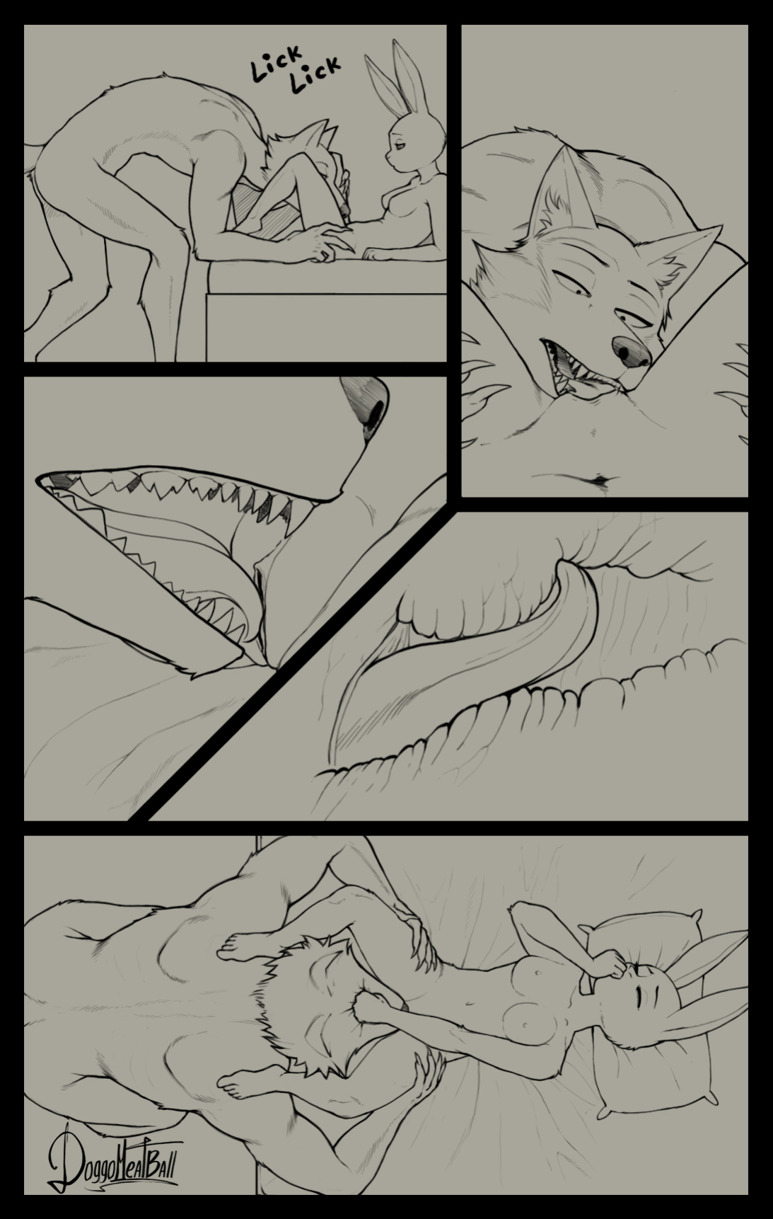 [Doggomeatball] Haru's New Attachment (Beastars)