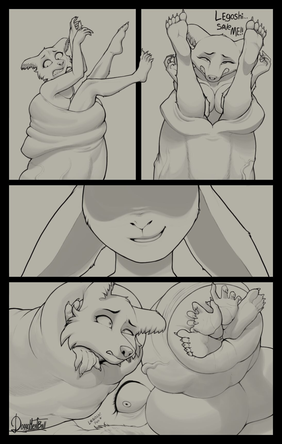 [Doggomeatball] Haru's New Attachment (Beastars)