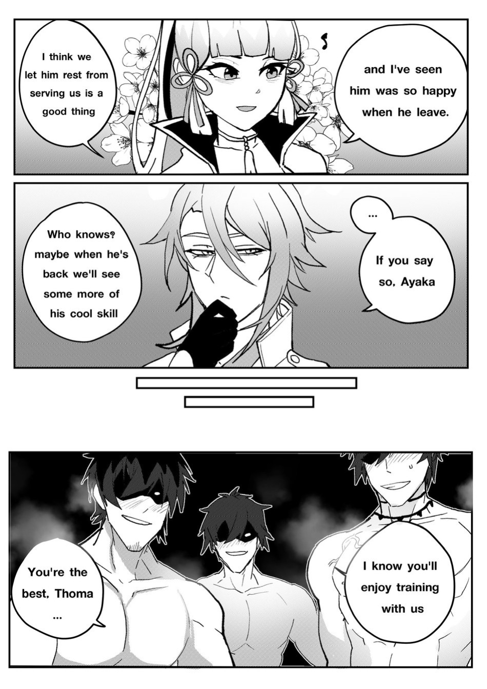 [DUZK] Secret Training (Genshin Impact)