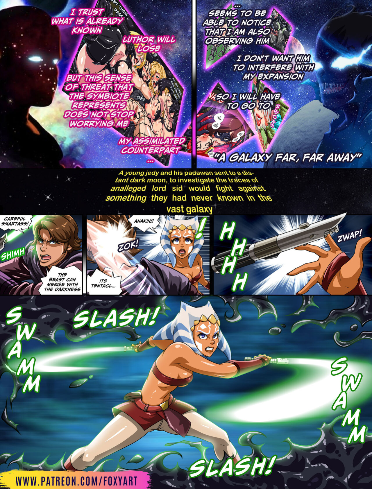 [Foxyart] COMIC VENOM SEX MULTIVERSE