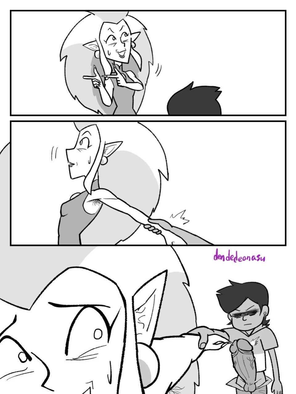 [Dendedeonasu] Futa Luz: Good Morning in the Owl House