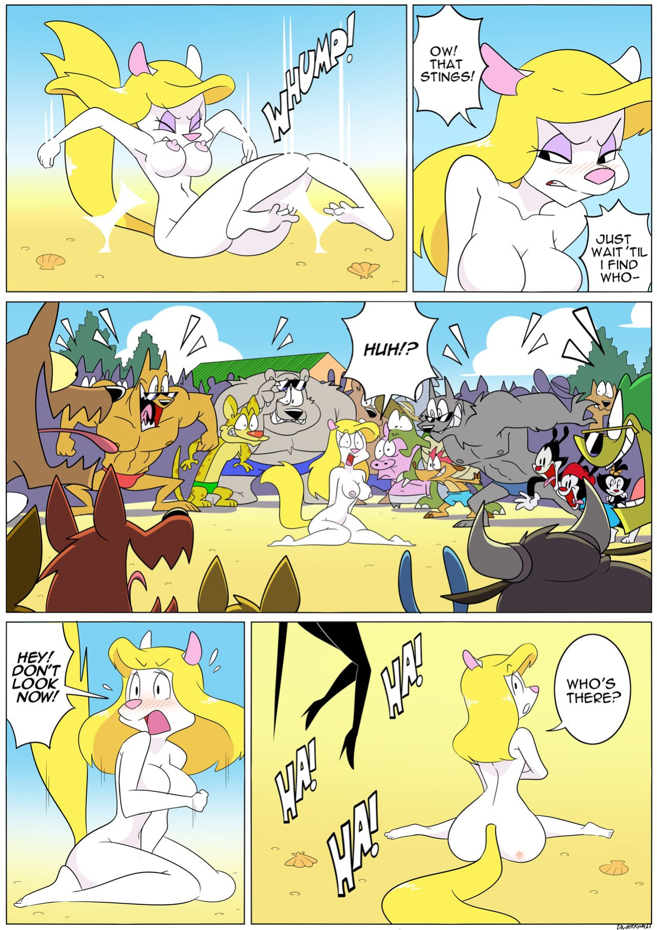 [Dangerking11] Queen Bea's Beach Fight