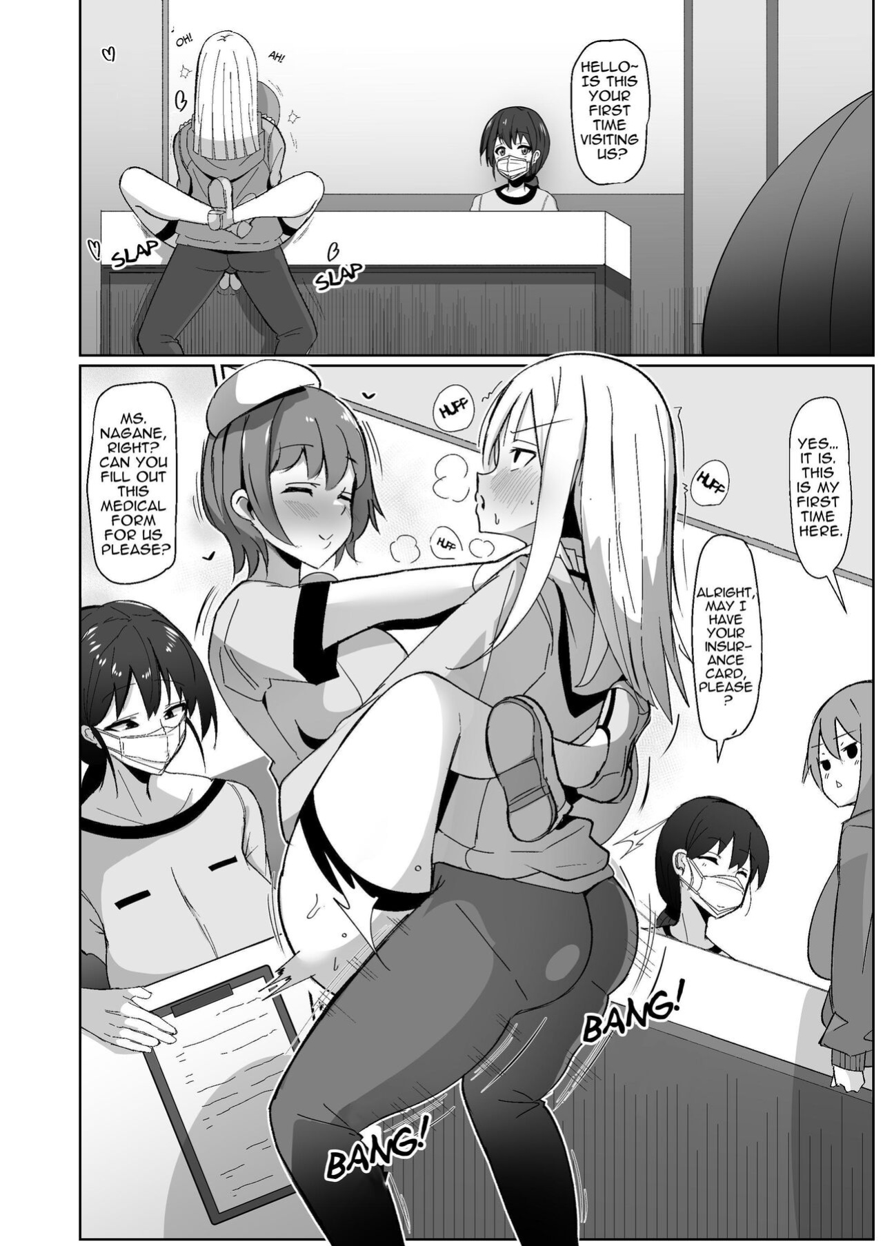[Kosuko Teikoku (sella)] Moshimo Futanari wa Bokki Shitara Shasei suru no ga Atarimae no Sekai dattara ~Clinic Hen~ | What if a futanari getting a boner meant they had to blow their load? ~Clinic~ [RWfuta]