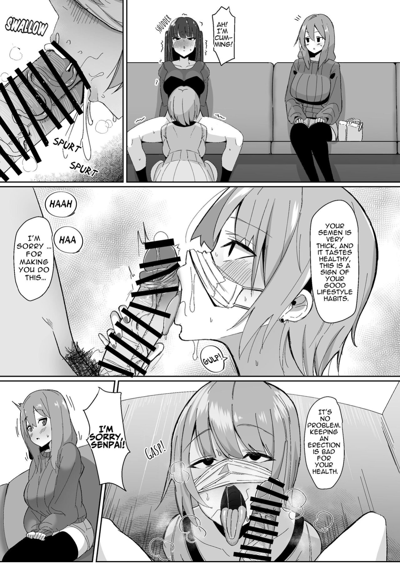 [Kosuko Teikoku (sella)] Moshimo Futanari wa Bokki Shitara Shasei suru no ga Atarimae no Sekai dattara ~Clinic Hen~ | What if a futanari getting a boner meant they had to blow their load? ~Clinic~ [RWfuta]