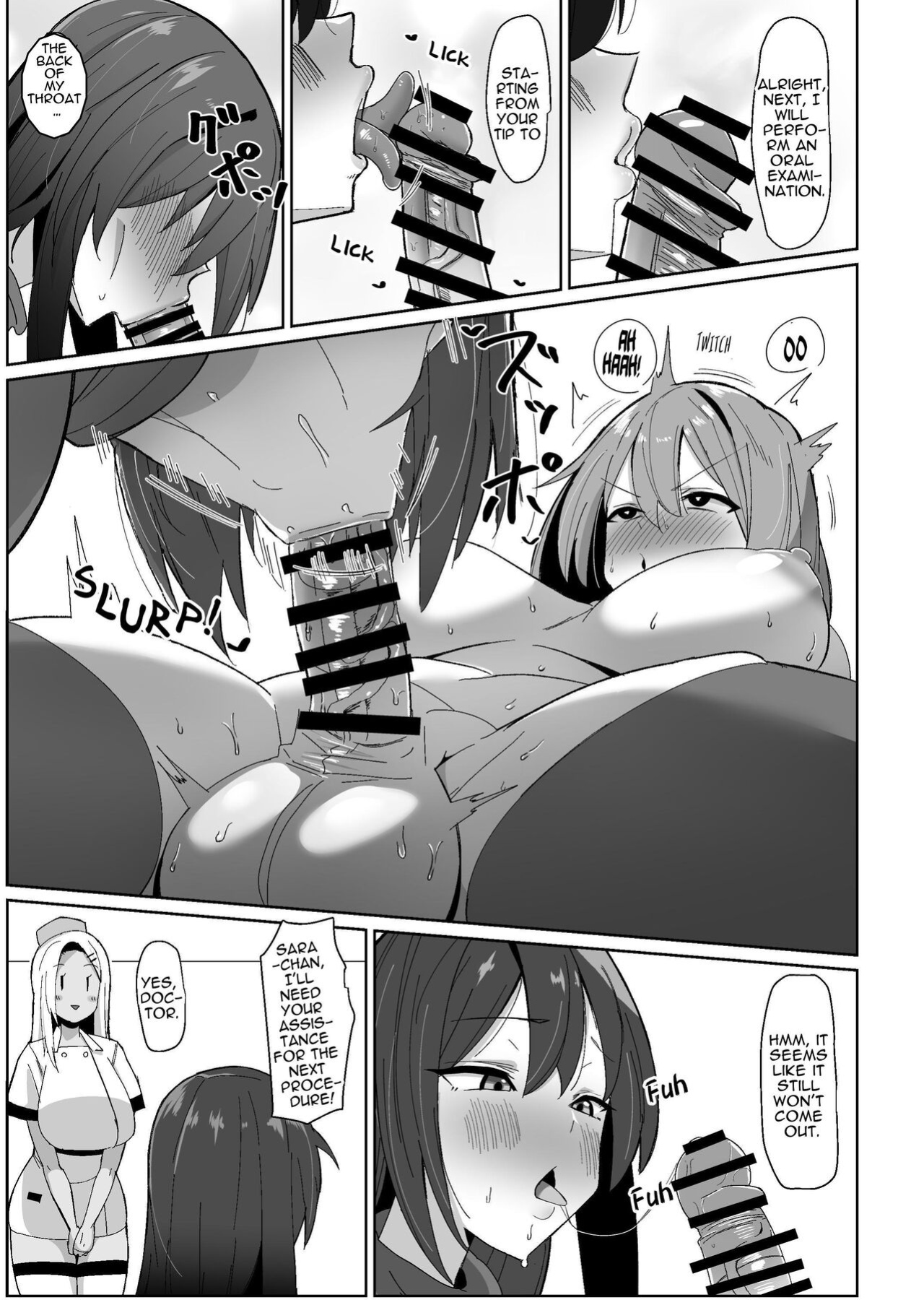 [Kosuko Teikoku (sella)] Moshimo Futanari wa Bokki Shitara Shasei suru no ga Atarimae no Sekai dattara ~Clinic Hen~ | What if a futanari getting a boner meant they had to blow their load? ~Clinic~ [RWfuta]