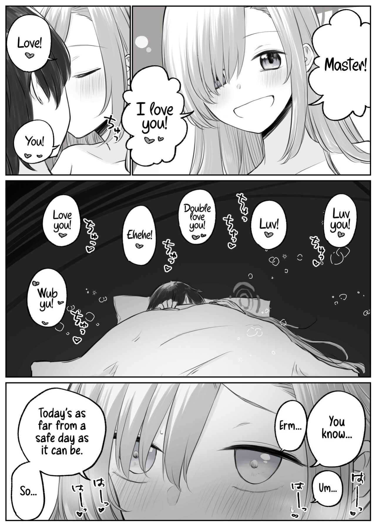 [Chizu] Asuna to Ichaicha Shitai | Getting Lovey-dovey with Asuna (Blue Archive) [Shiromaru]