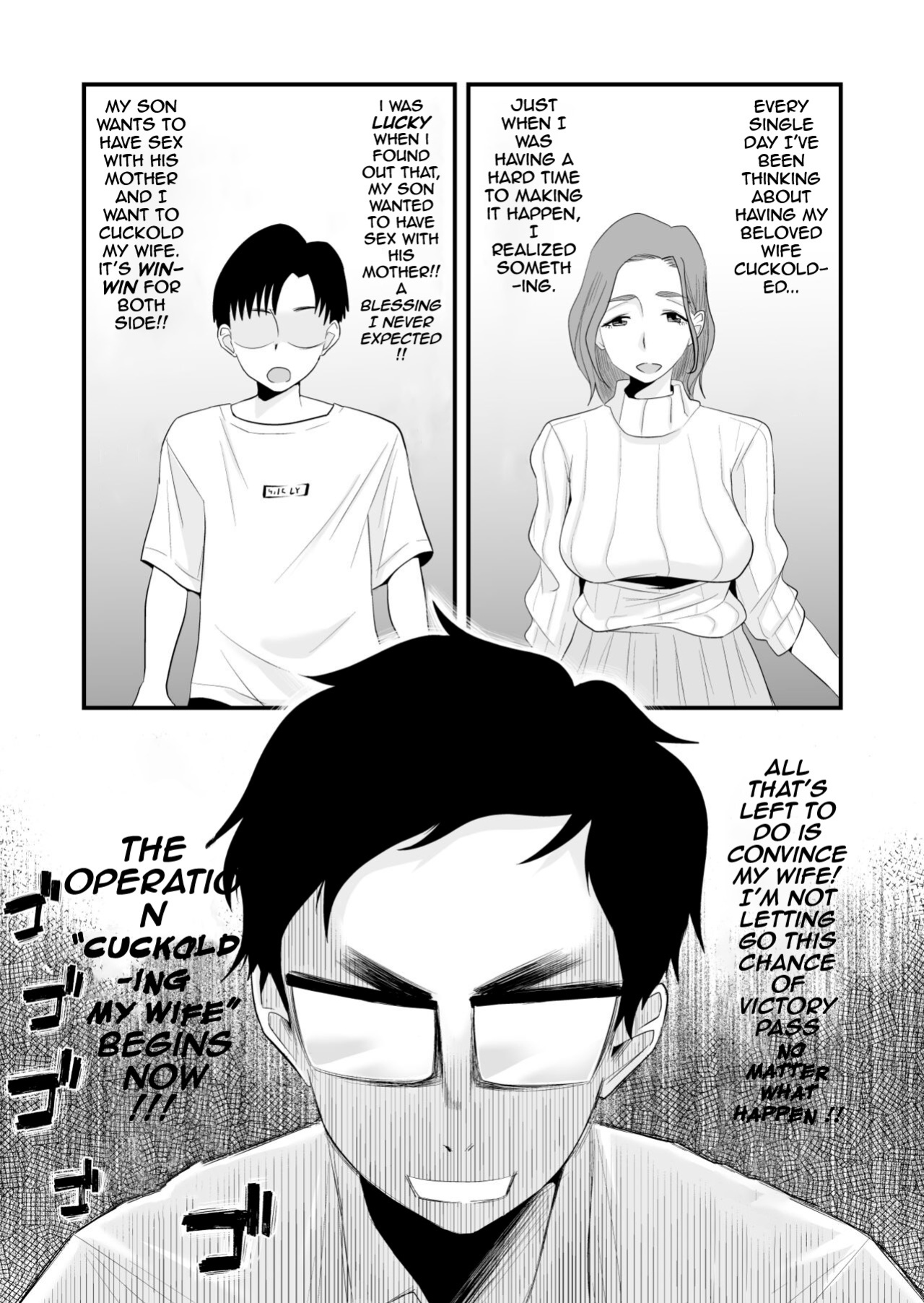 [Haitoku Sensei] Chichioya Kounin! Hasegawa-san Chi no Oyako Kankei [Mob 100 translation]