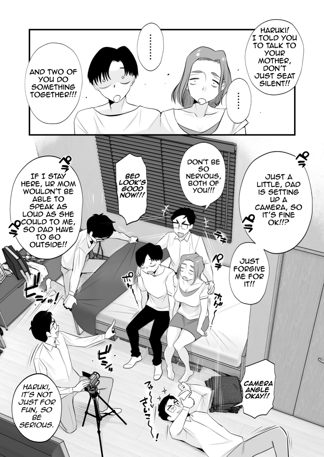 [Haitoku Sensei] Chichioya Kounin! Hasegawa-san Chi no Oyako Kankei [Mob 100 translation]