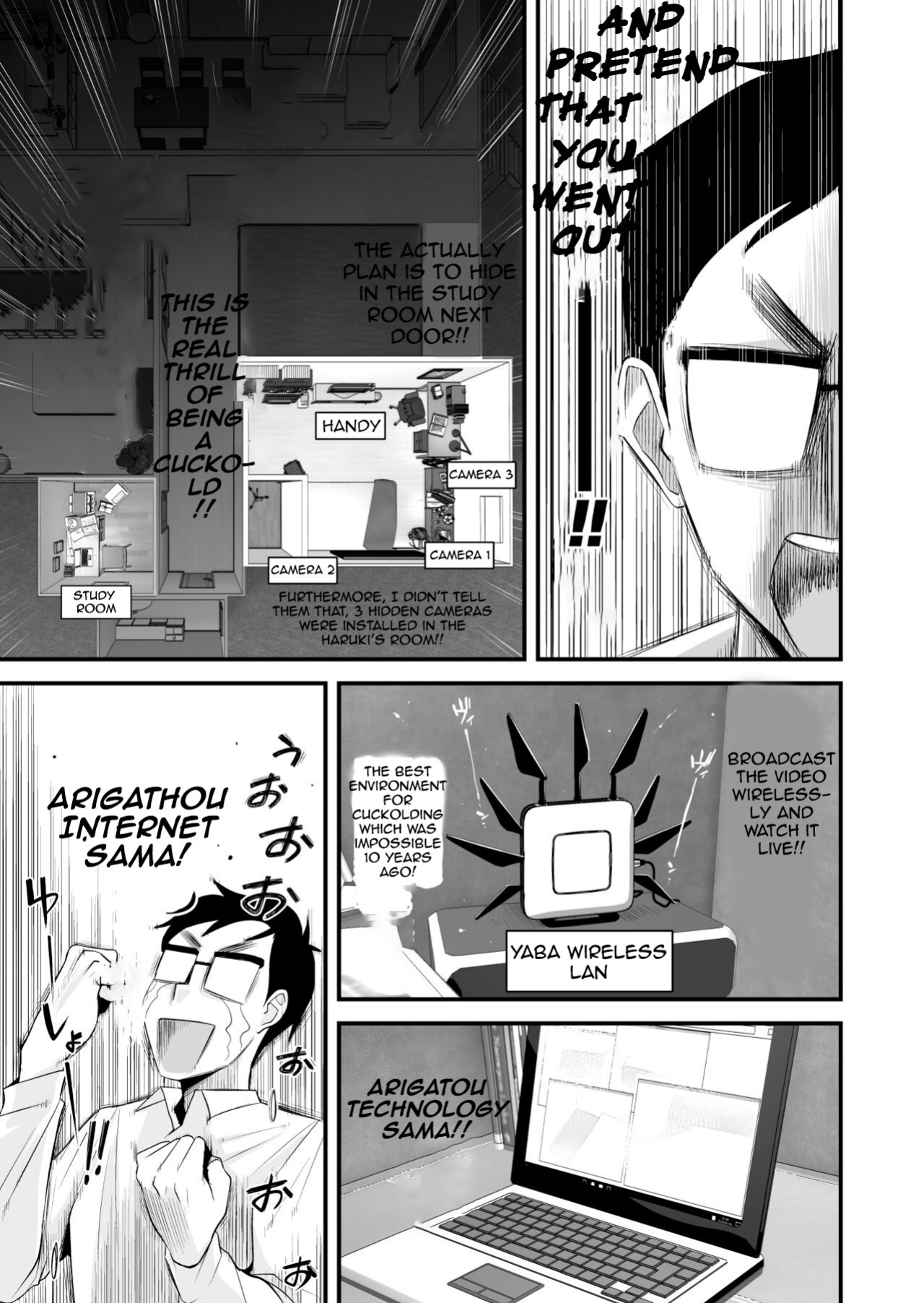 [Haitoku Sensei] Chichioya Kounin! Hasegawa-san Chi no Oyako Kankei [Mob 100 translation]