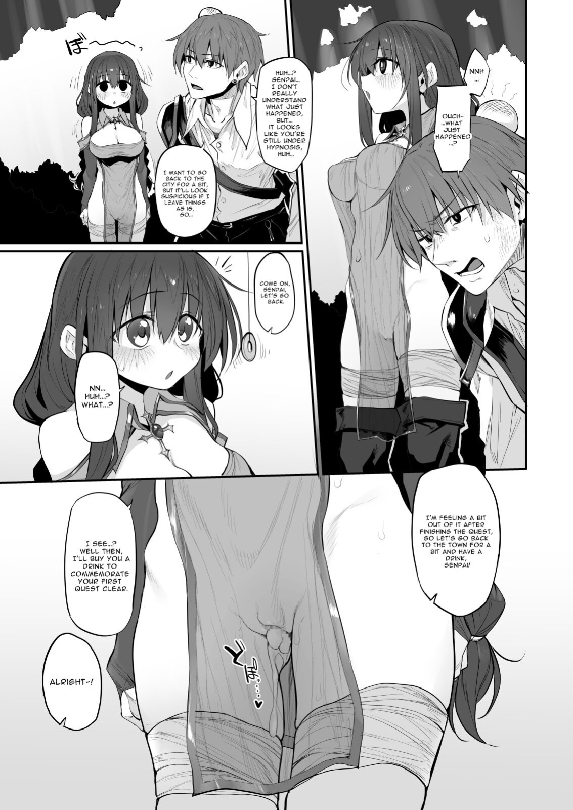 [Marked-Two (Suga Hideo)] Hipunoshisutorabera ～Namaiki Onna Majutsushi Saimin Taisei 0 de Kairaku Ochi～ | Hypnosis Traveler ~impertinent mage with 0 hypnosis resistance gets pleasure corrupted~