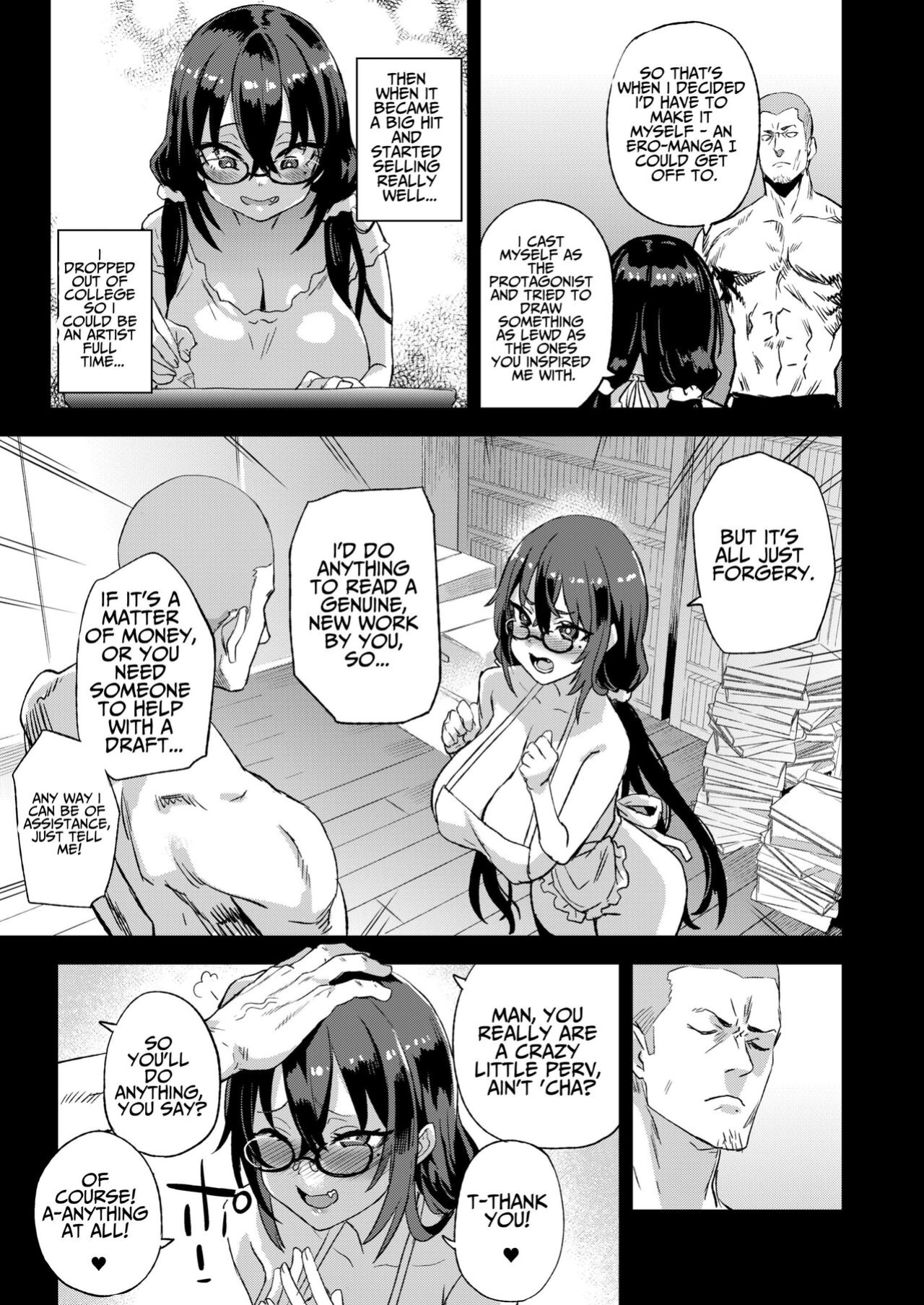 [Fatalpulse (Asanagi)] Kijouin-sensei no Eromanga Nou | Kijouin-sensei's Erotic Manga Worship [HK]