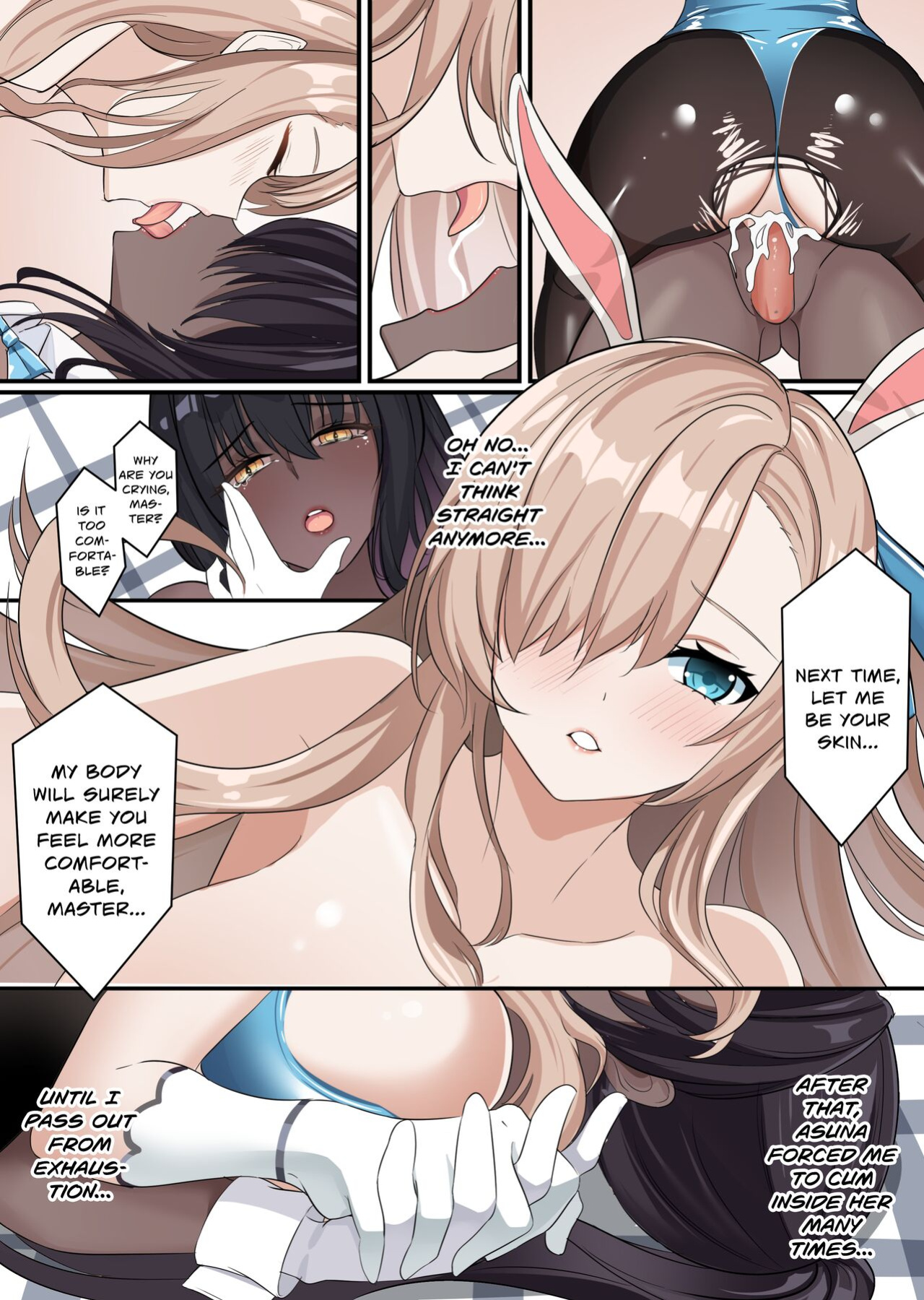 [gege] My Balls Were Drained While Wearing Karin’s Skin (Blue Archive) [DKKMD Translations]