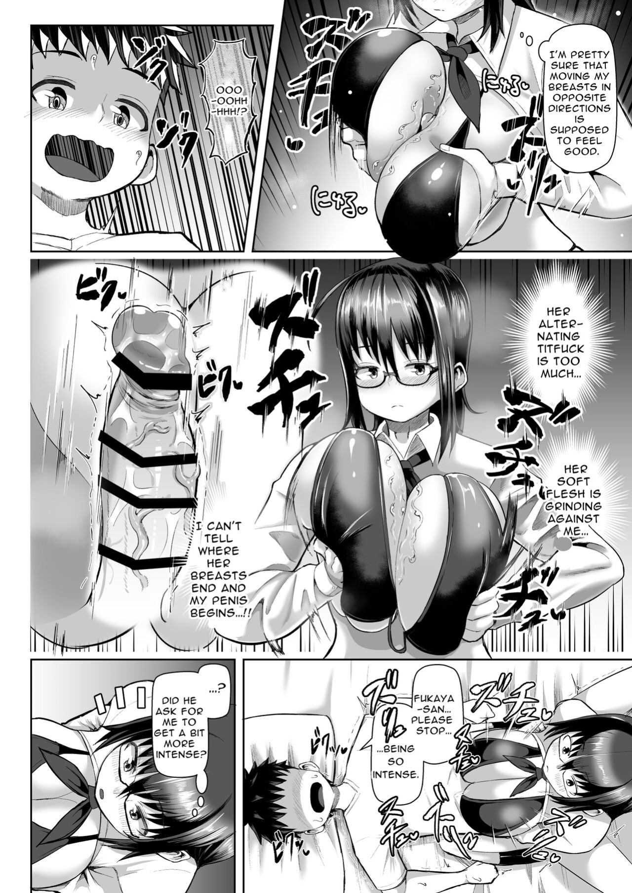 [moriya (tenkomori)] Paizuri iin no 2-ri ga boku o toriau!!? | Two Titty Fuck Committee Members Fight Over Me!!? [Fyuriostranslations]