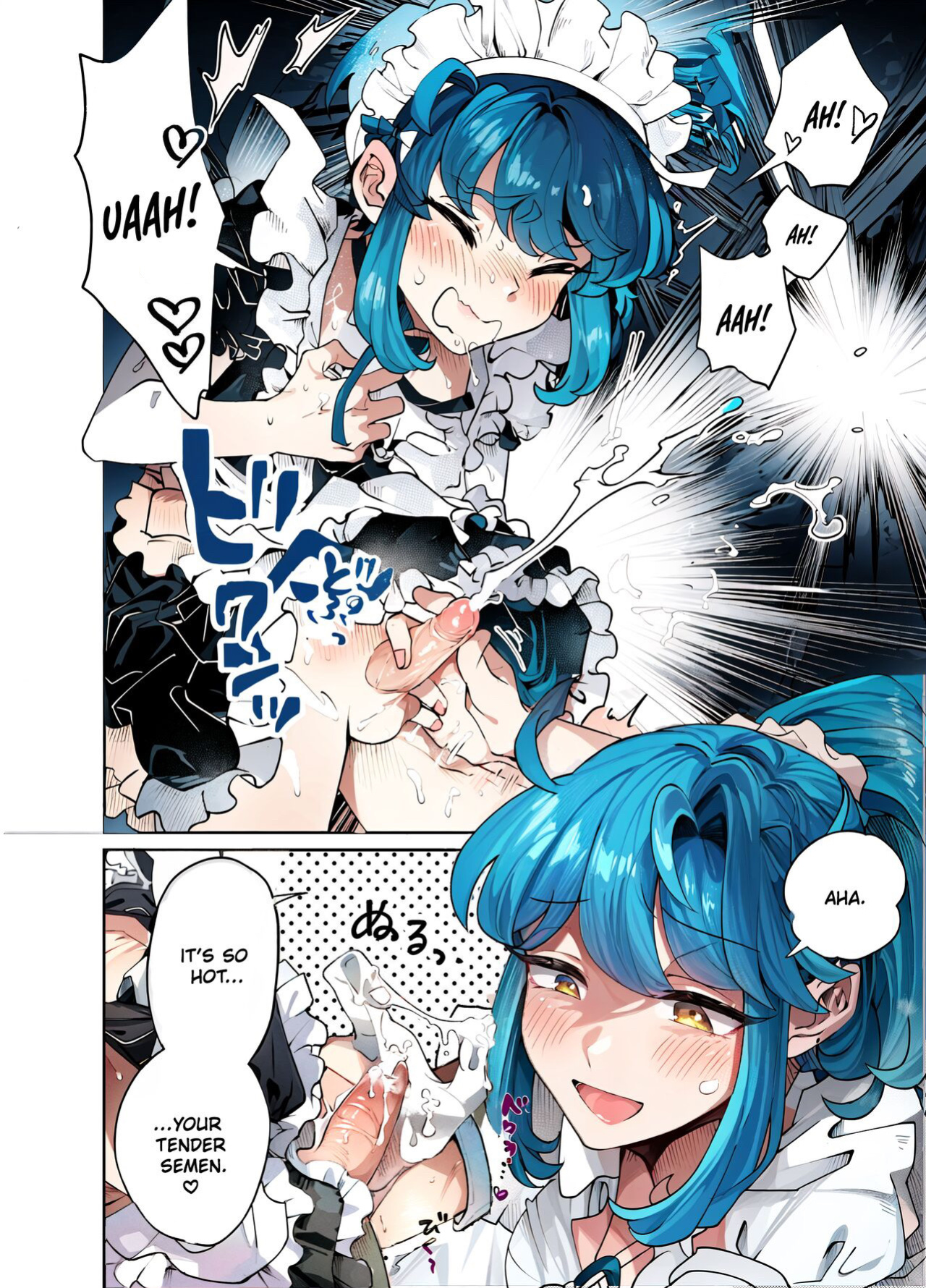 [blue lung] Uchi no Aneki wa Kyokon desu | My Well-Hung Older Sister [AI-Coloring]