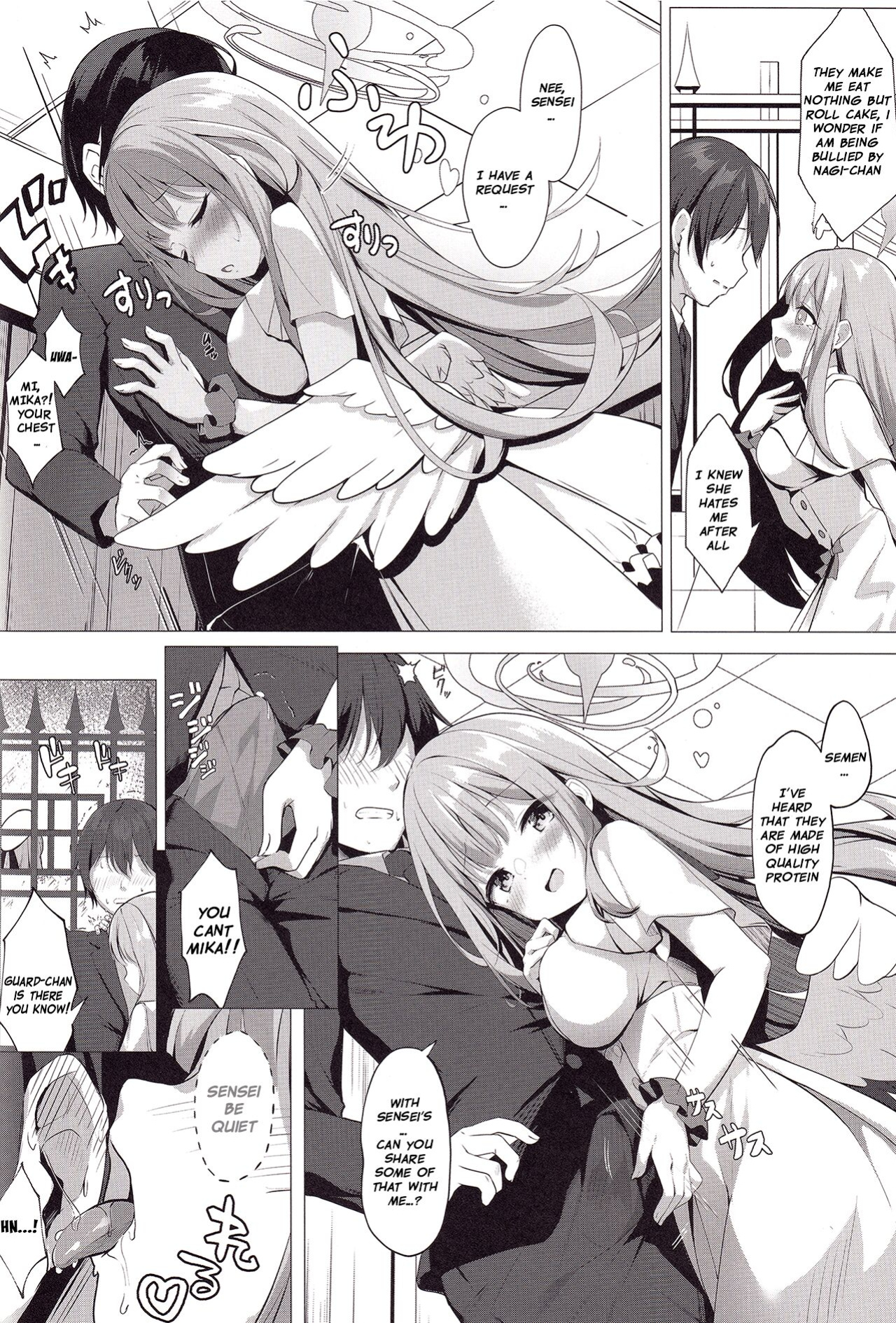 (C100) [Kinokomushin (Kinokomushi)] Sensei de, Eiyou Hokyu Shitai naa | I Want To Be Nourished By Sensei (Blue Archive)